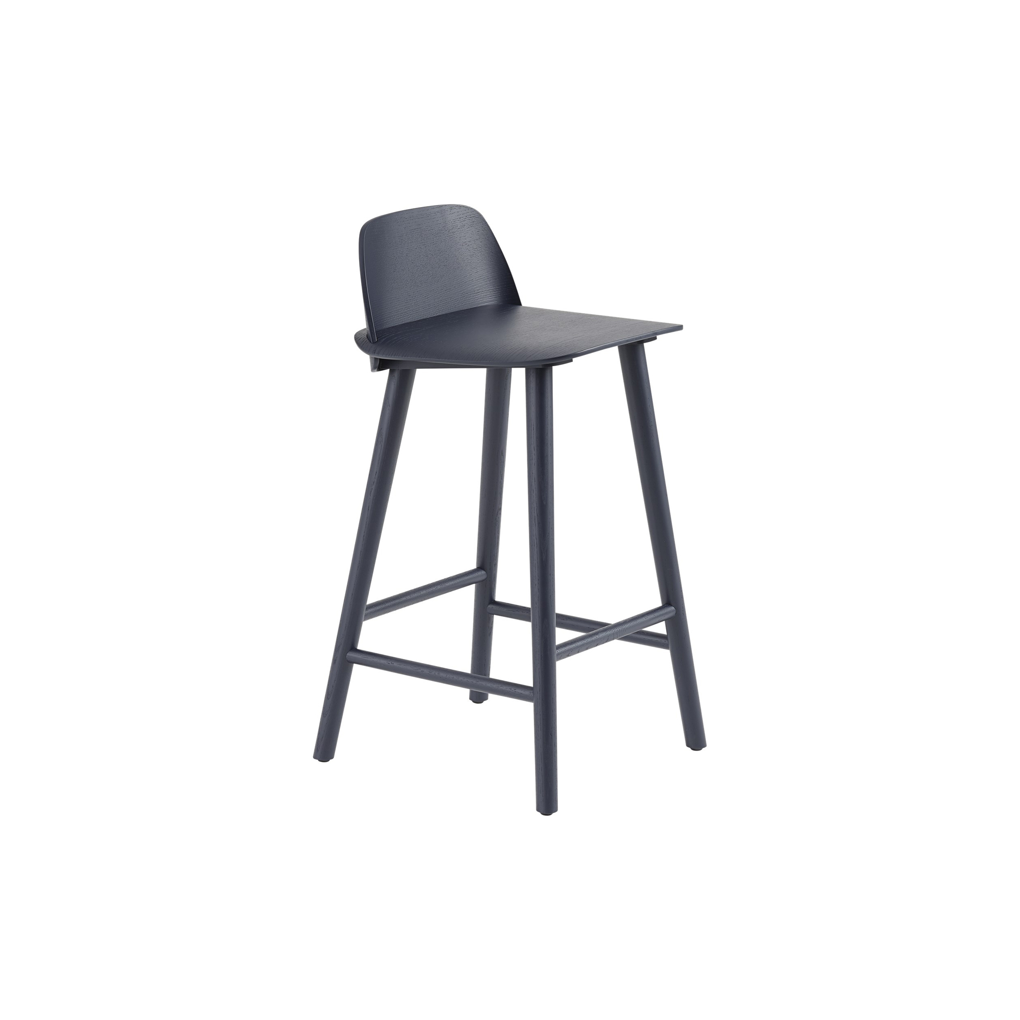 Muuto - Nerd Counter Stool, midnight blue