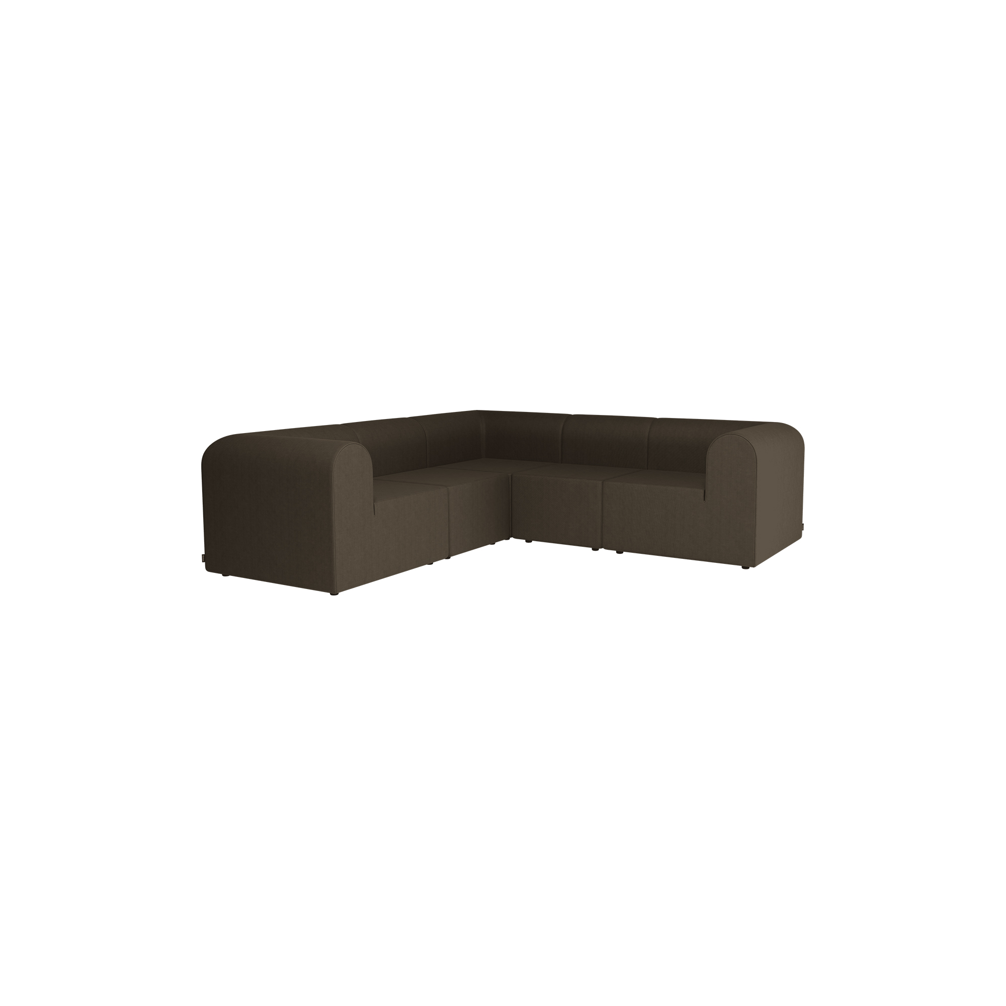 Montana Furniture - Paradigm 5-personers hjørnesofa, Technicolour 0260