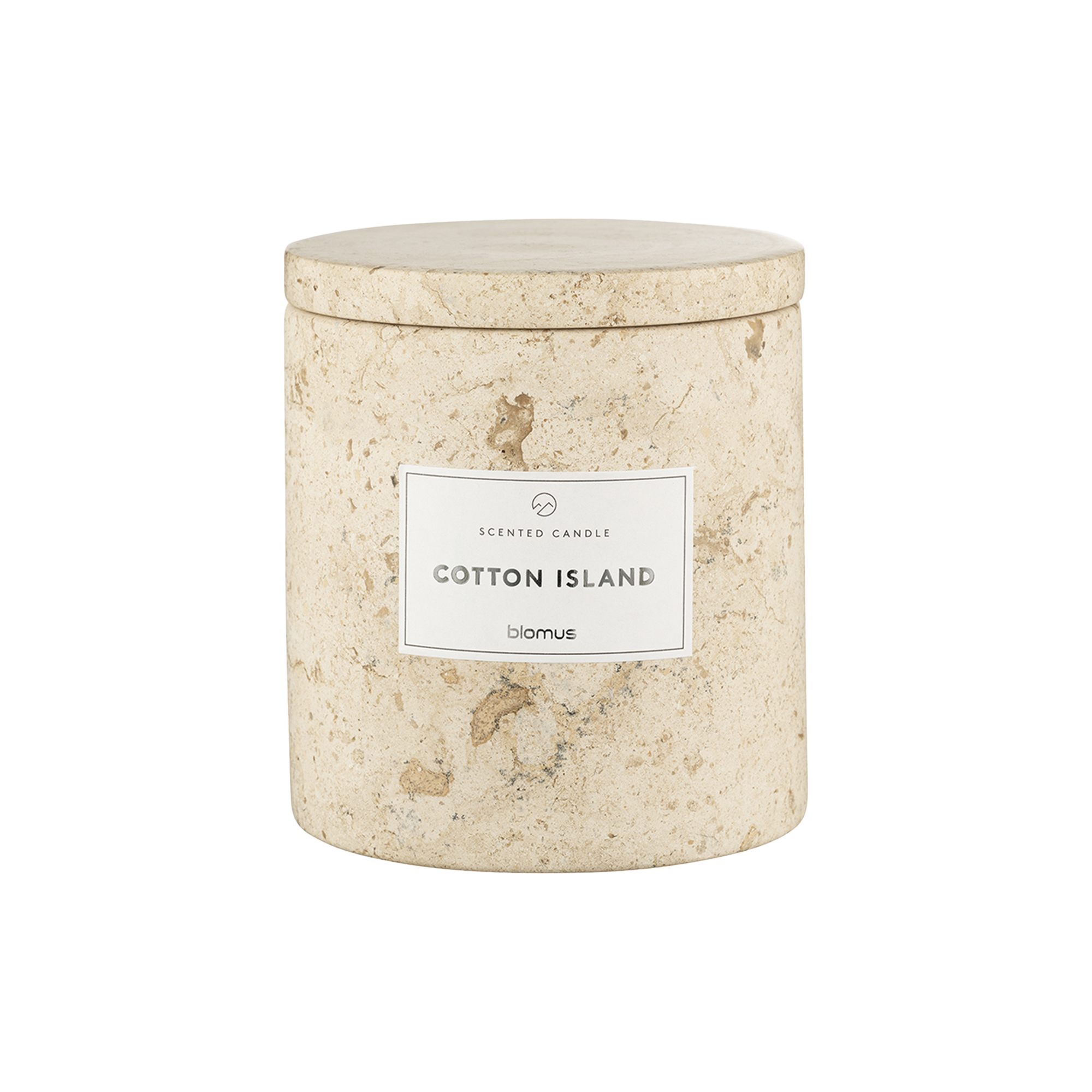 Blomus - FRABLI Scented Candle L, travertine - L