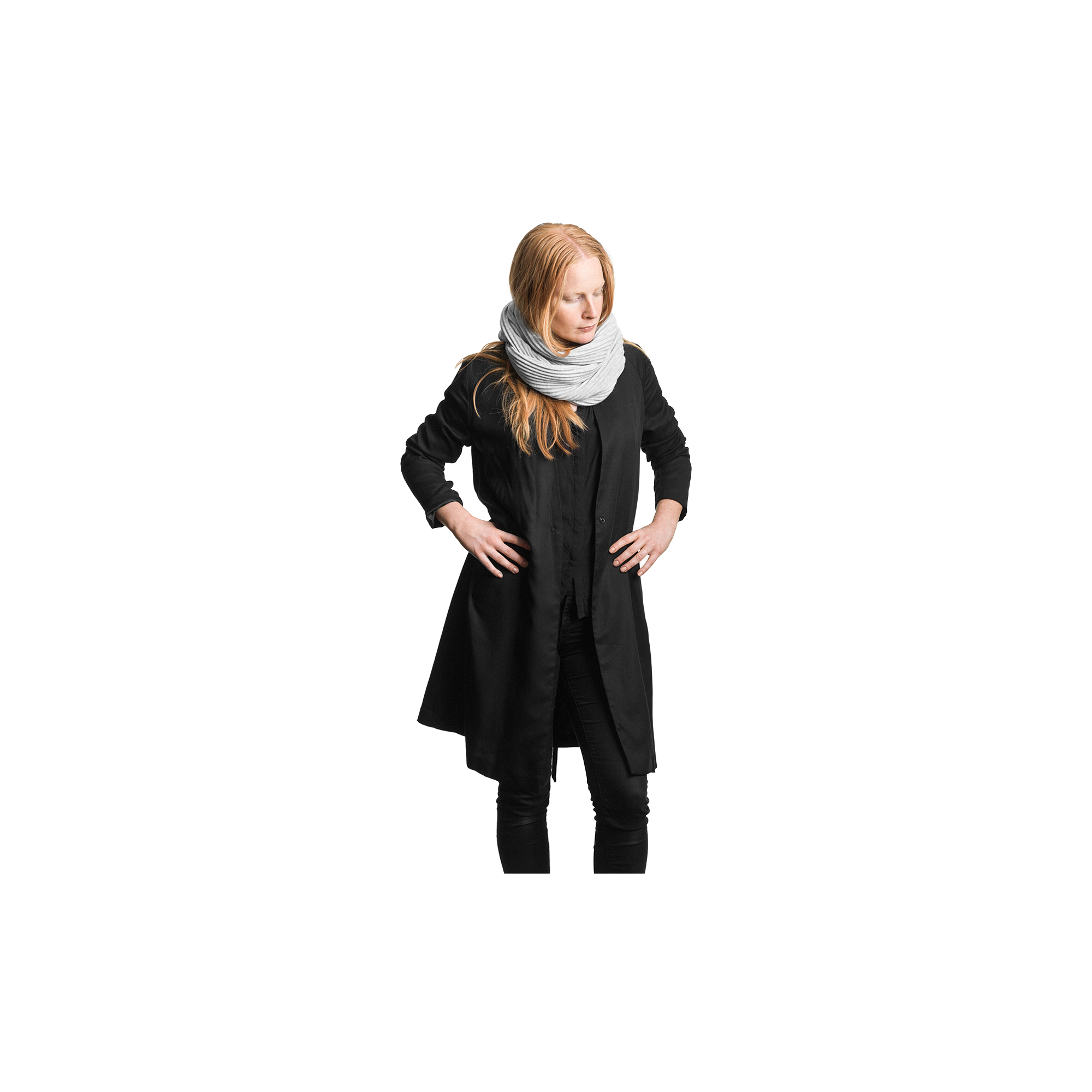 Design House Stockholm - Pleece Snood, light grey