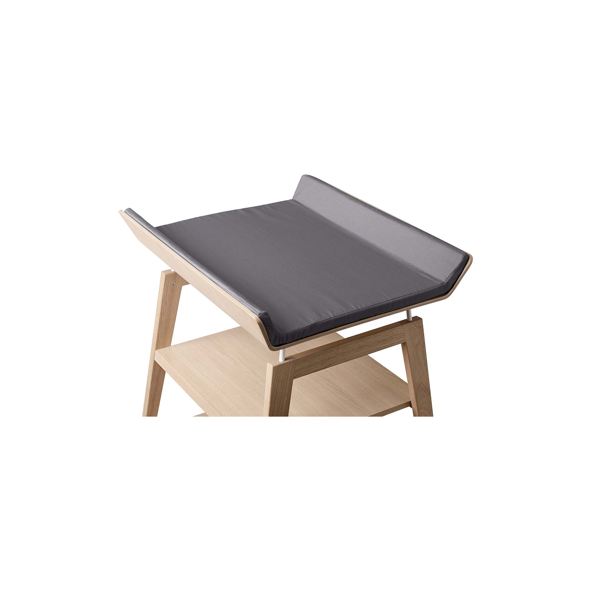Leander - Puslehyndebetræk til Leander Linea puslebord, cool grey