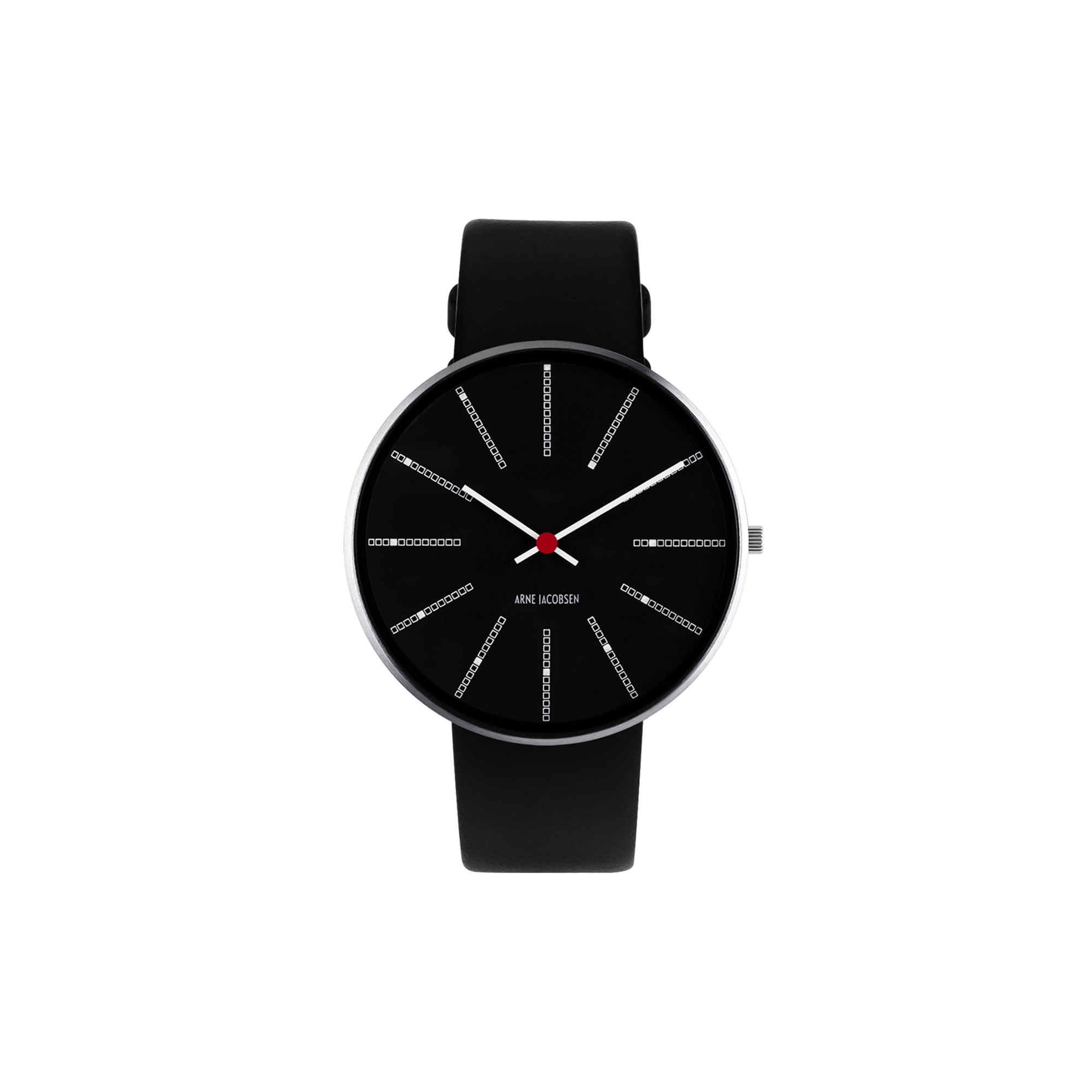 Arne Jacobsen Watches - Bankers armbåndsur, black - 40mm