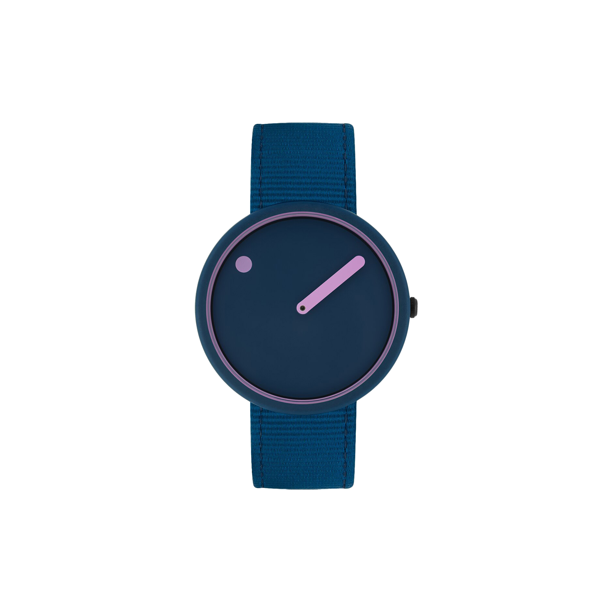 PICTO - PICTO armbåndsur, deep blue/deep blue - 40mm