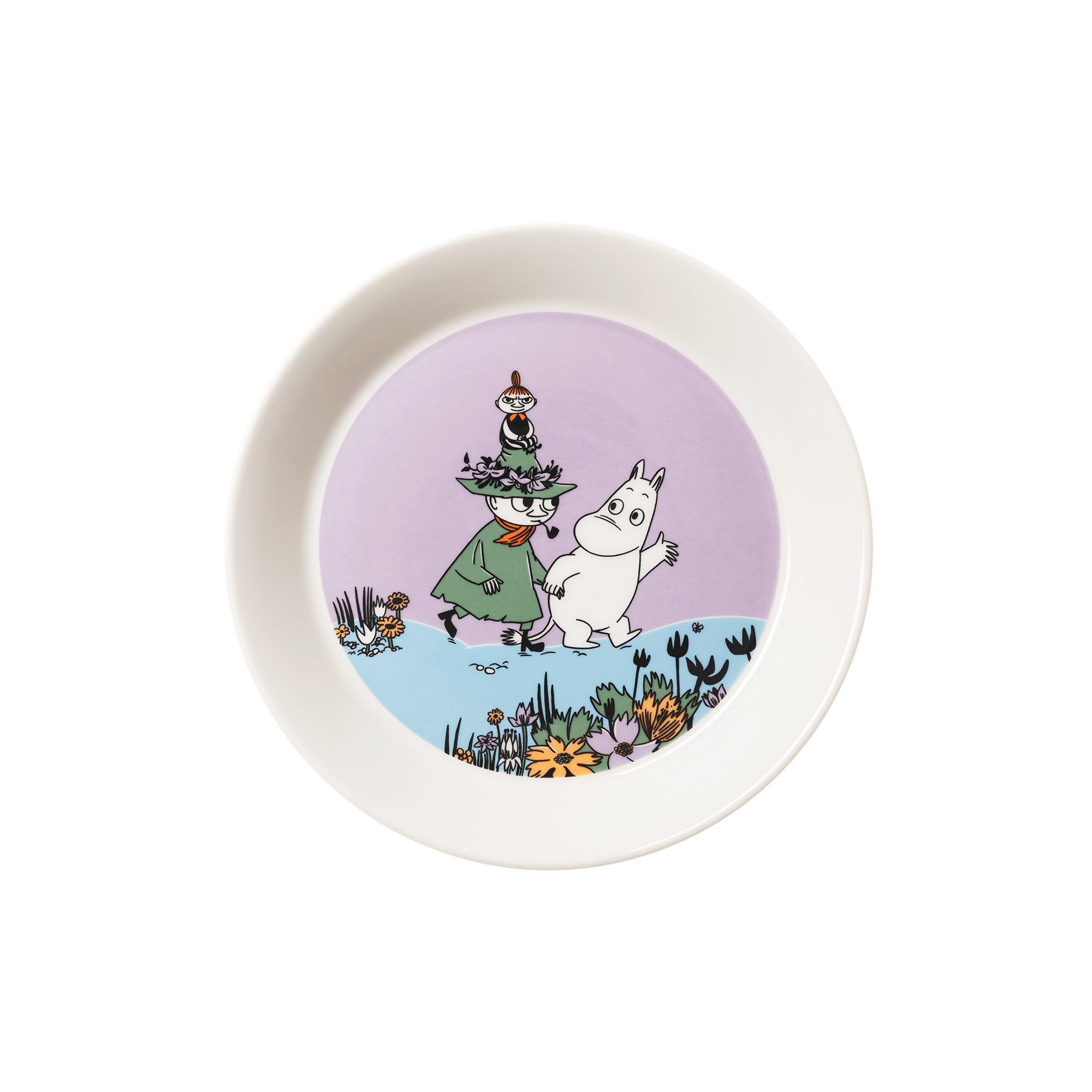 Moomin Arabia - Mumi tallerken Venner For Evigt