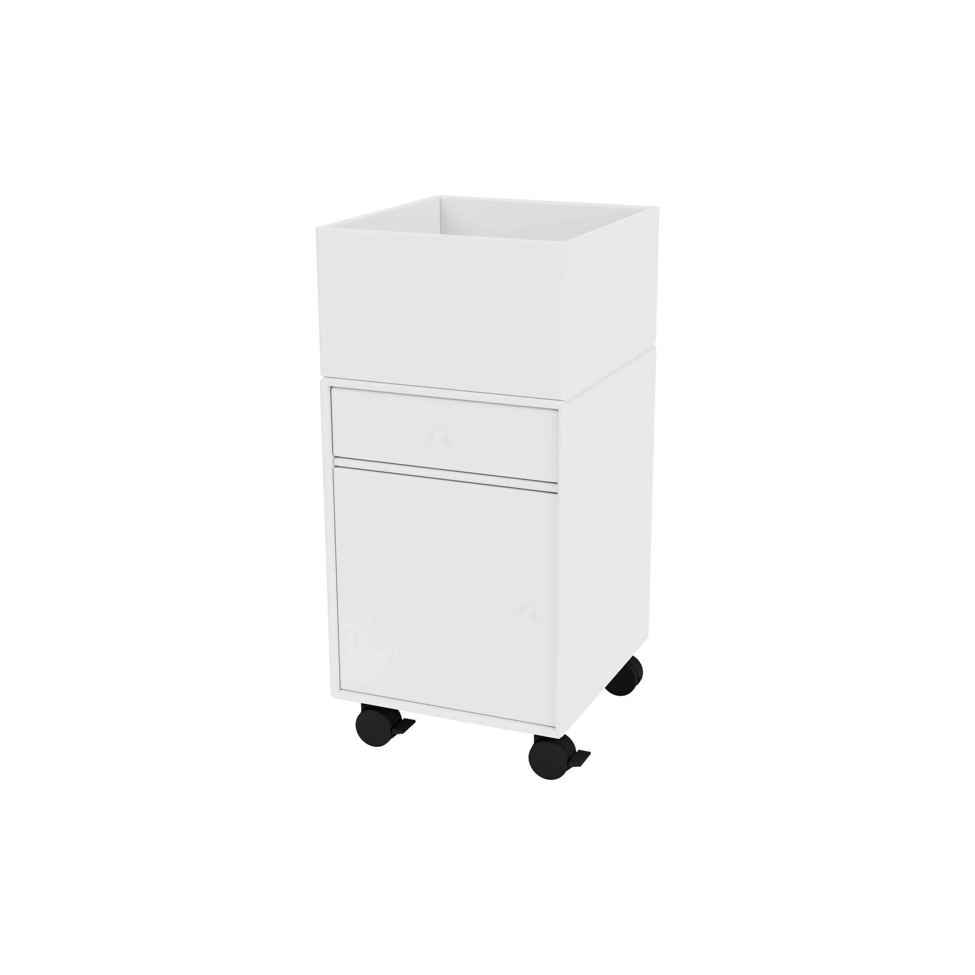 Montana Furniture - RUNNER opbevaring på hjul, 38 snow