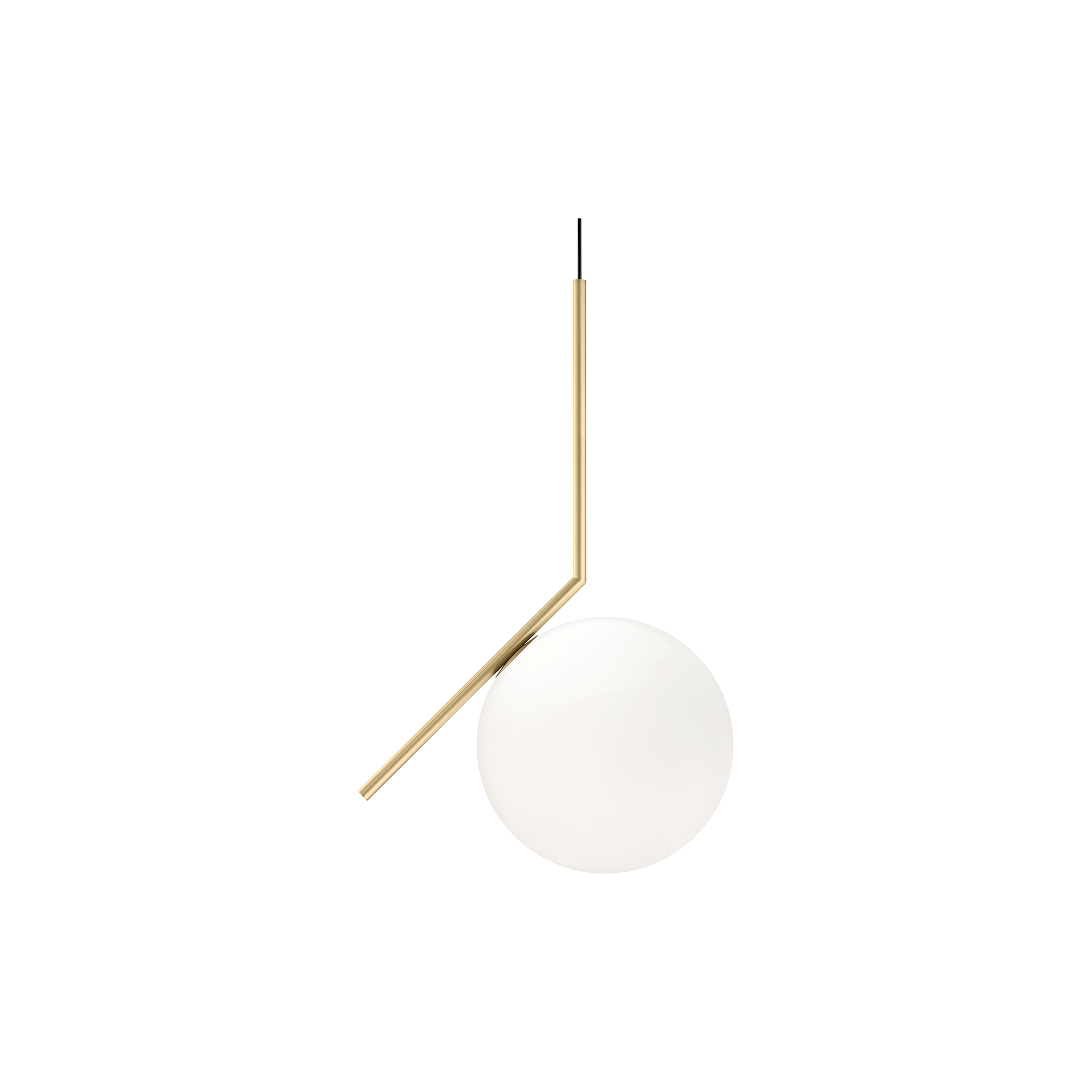 Flos - Flos IC S2 pendel, messing - 72x dia.: 30 cm.