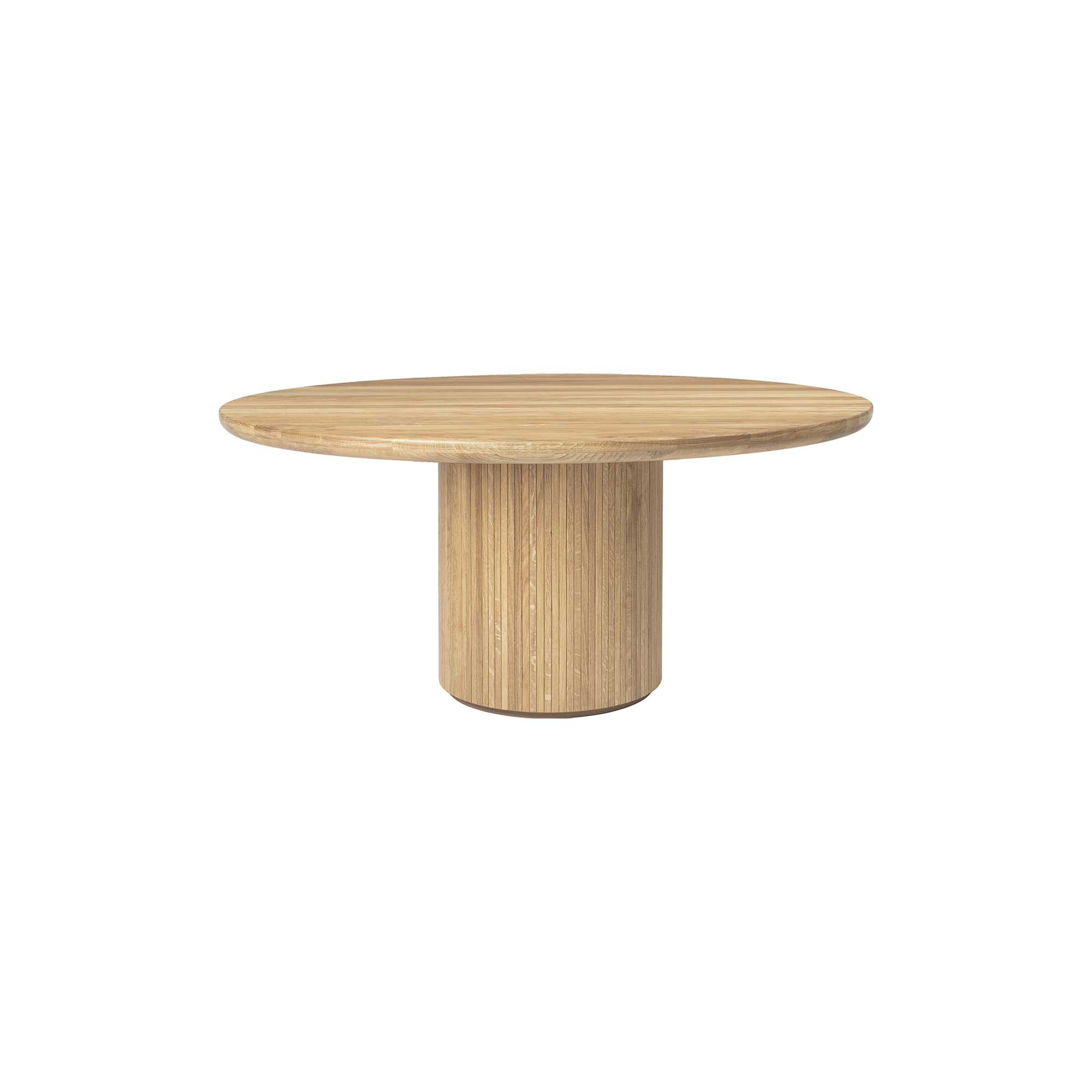 GUBI - Moon Round Dining Table, oiled oak - Ø150 cm