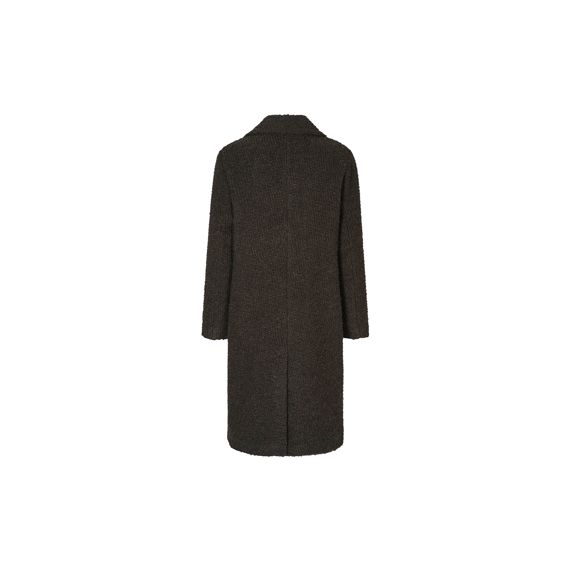 PBO - 3560PBOTeddy coat, dark brown - Str. 44