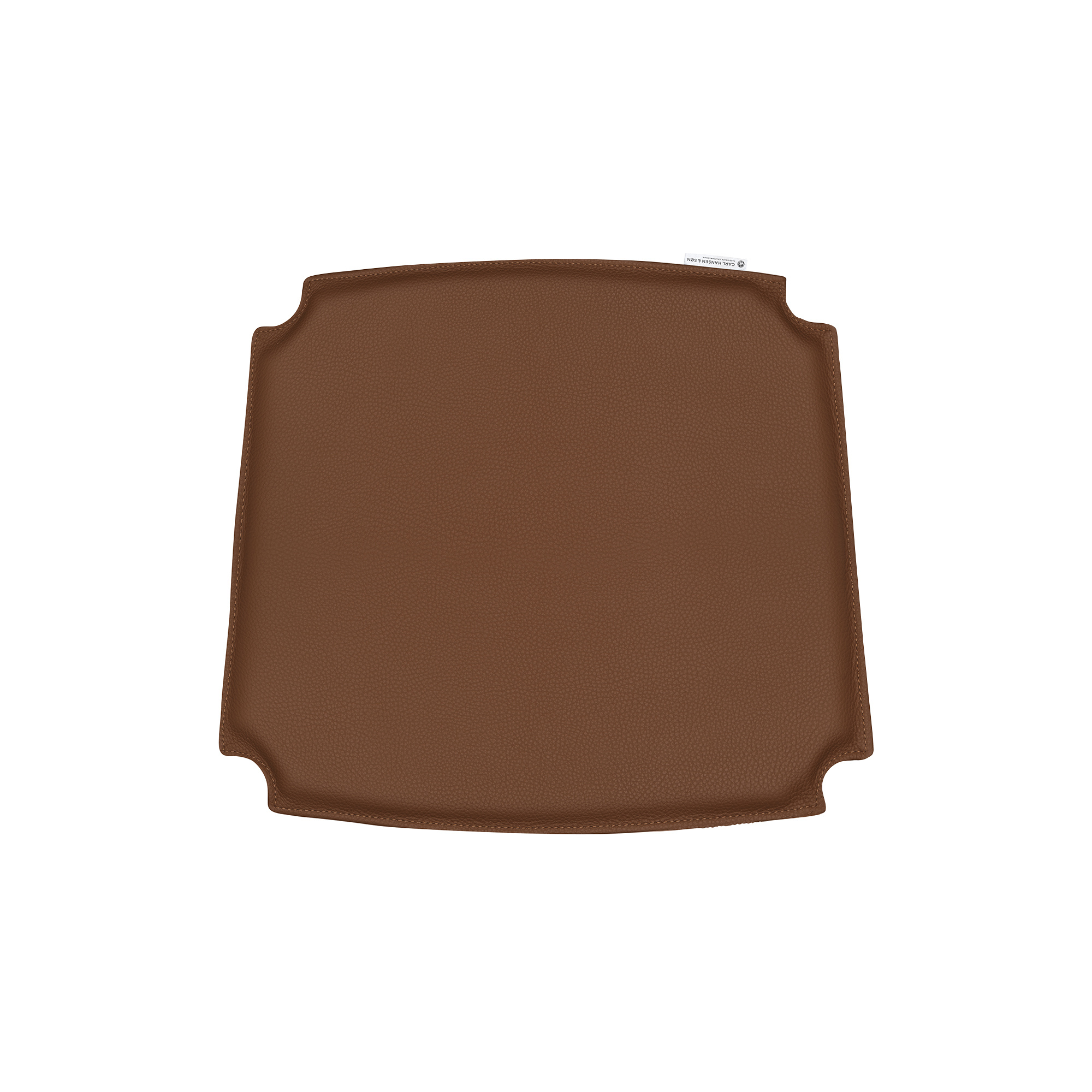 Carl Hansen & Søn - CU CH24 hynde til Y-stolen, brown - H: 3 x L: 49 x B: 39 cm.