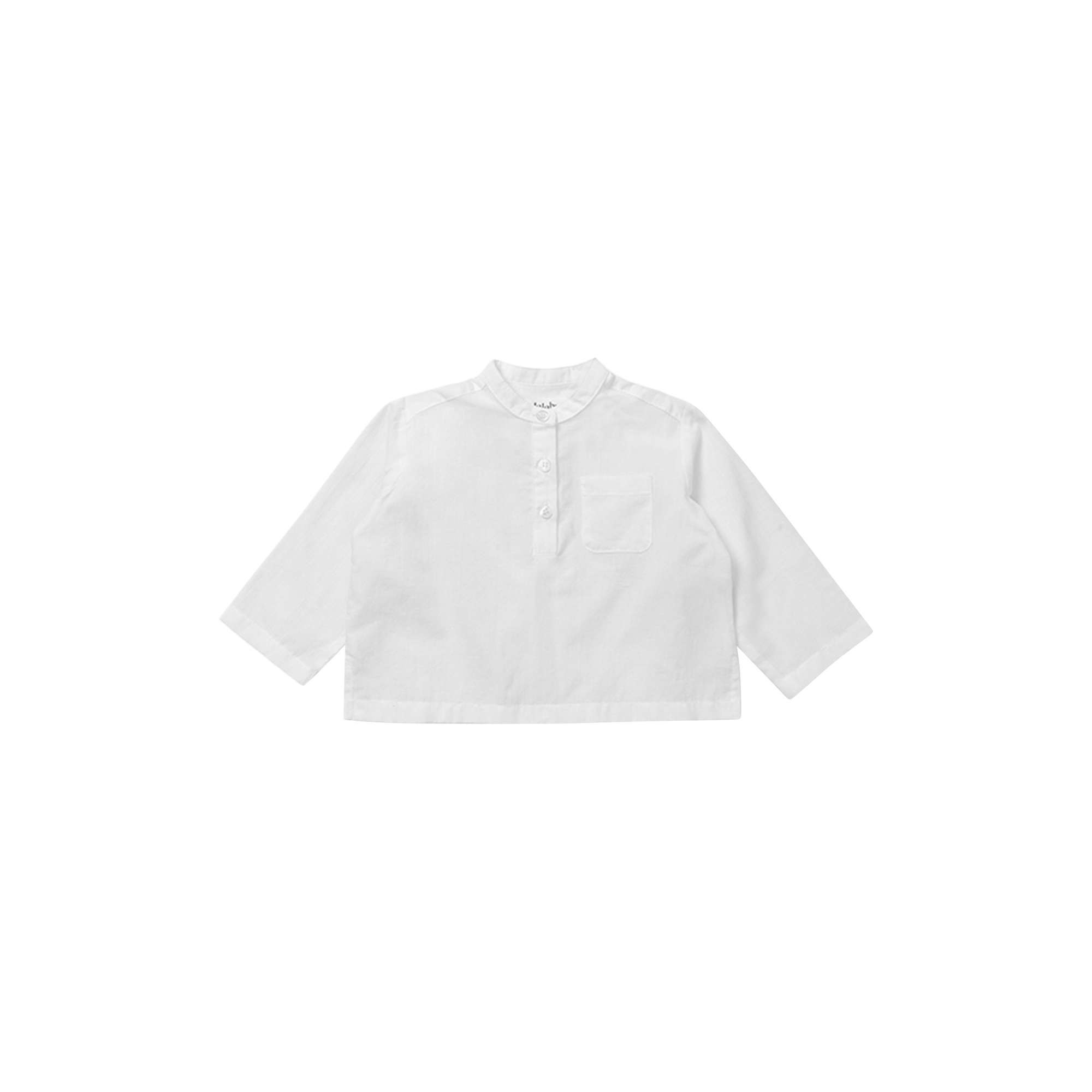 Lalaby - Carlton Shirt Baby, white - Str. 12M