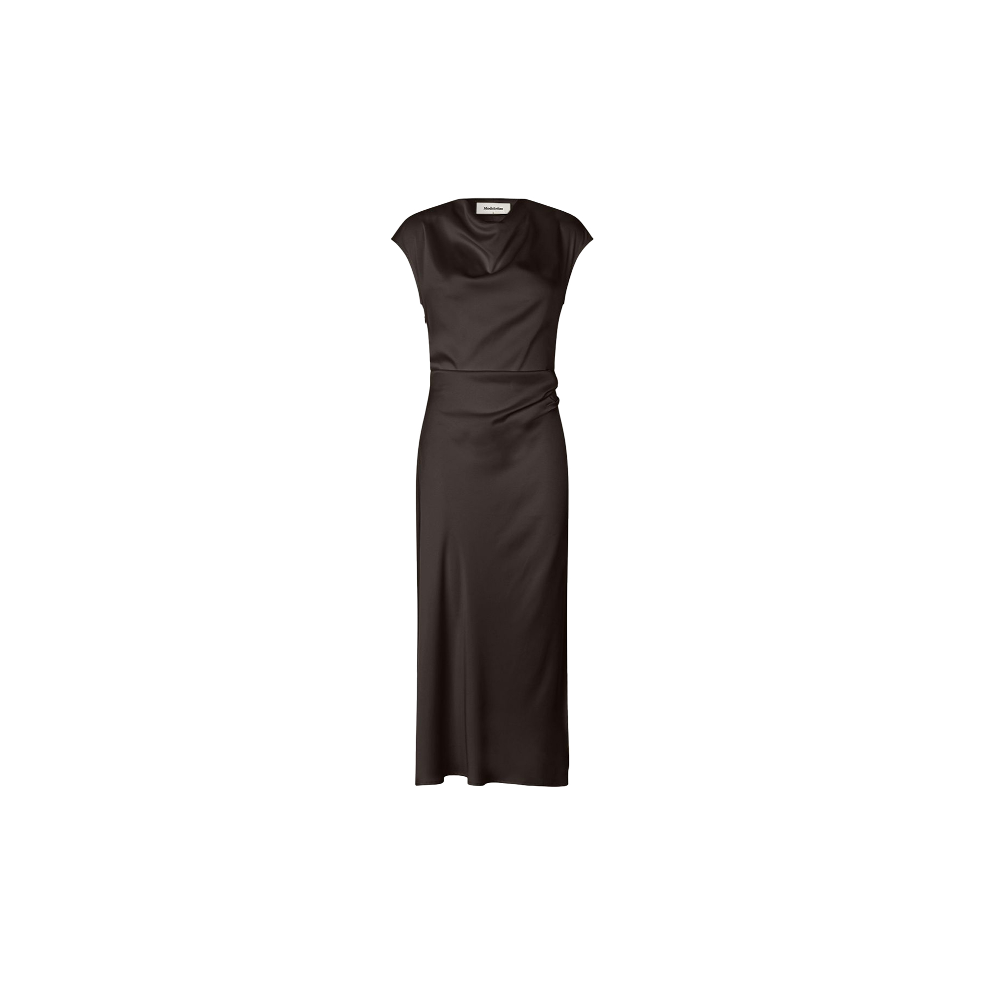 Modström - Tailormd dress, seal brown - Str. M