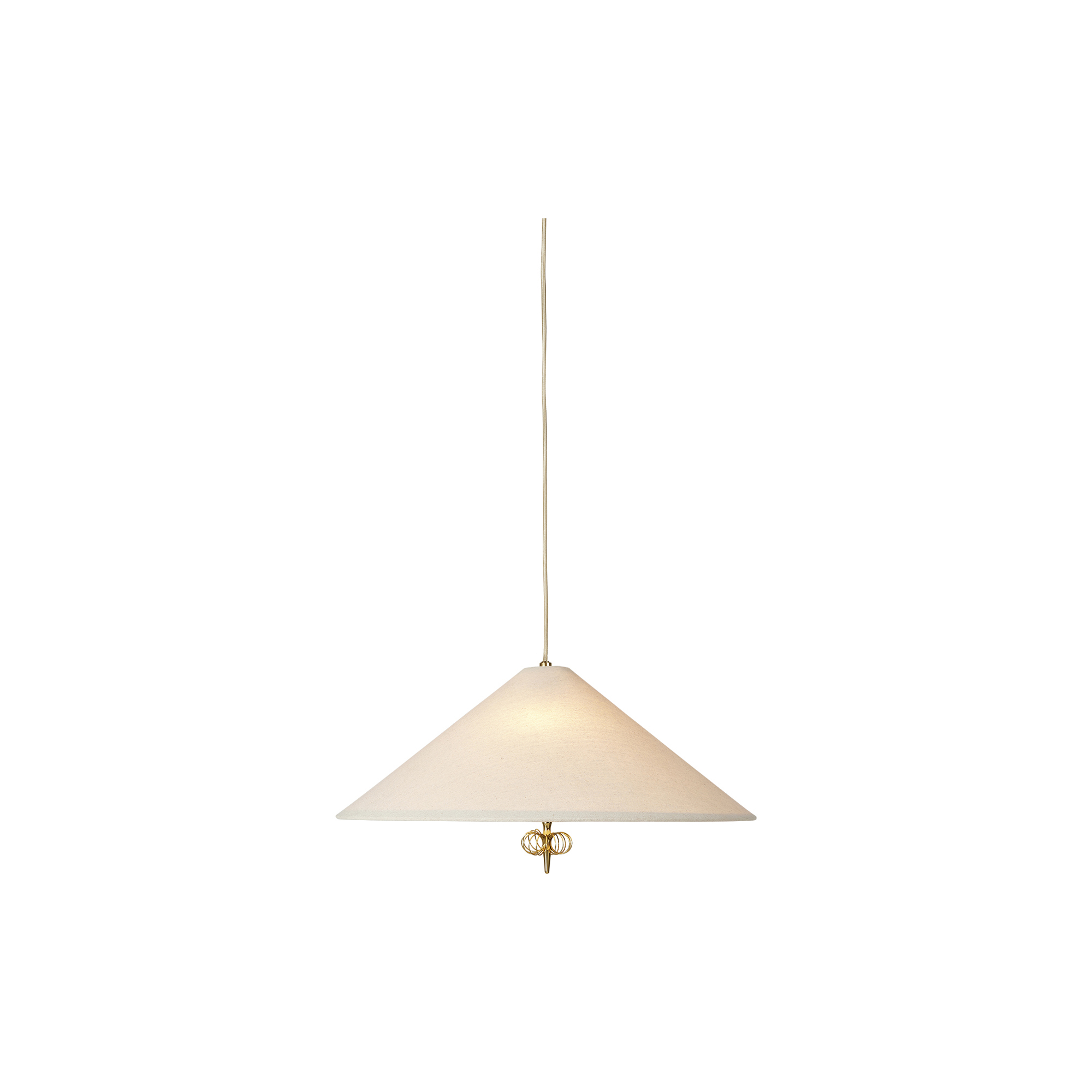 GUBI - 1967 Pendant, brass/canvas