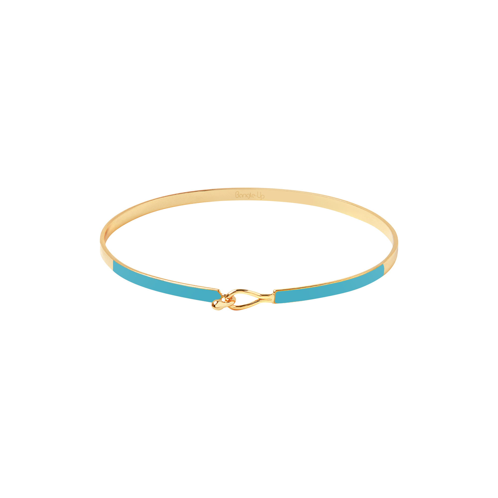 bangle up - LILY Bracelet, turquoise blue - One-size