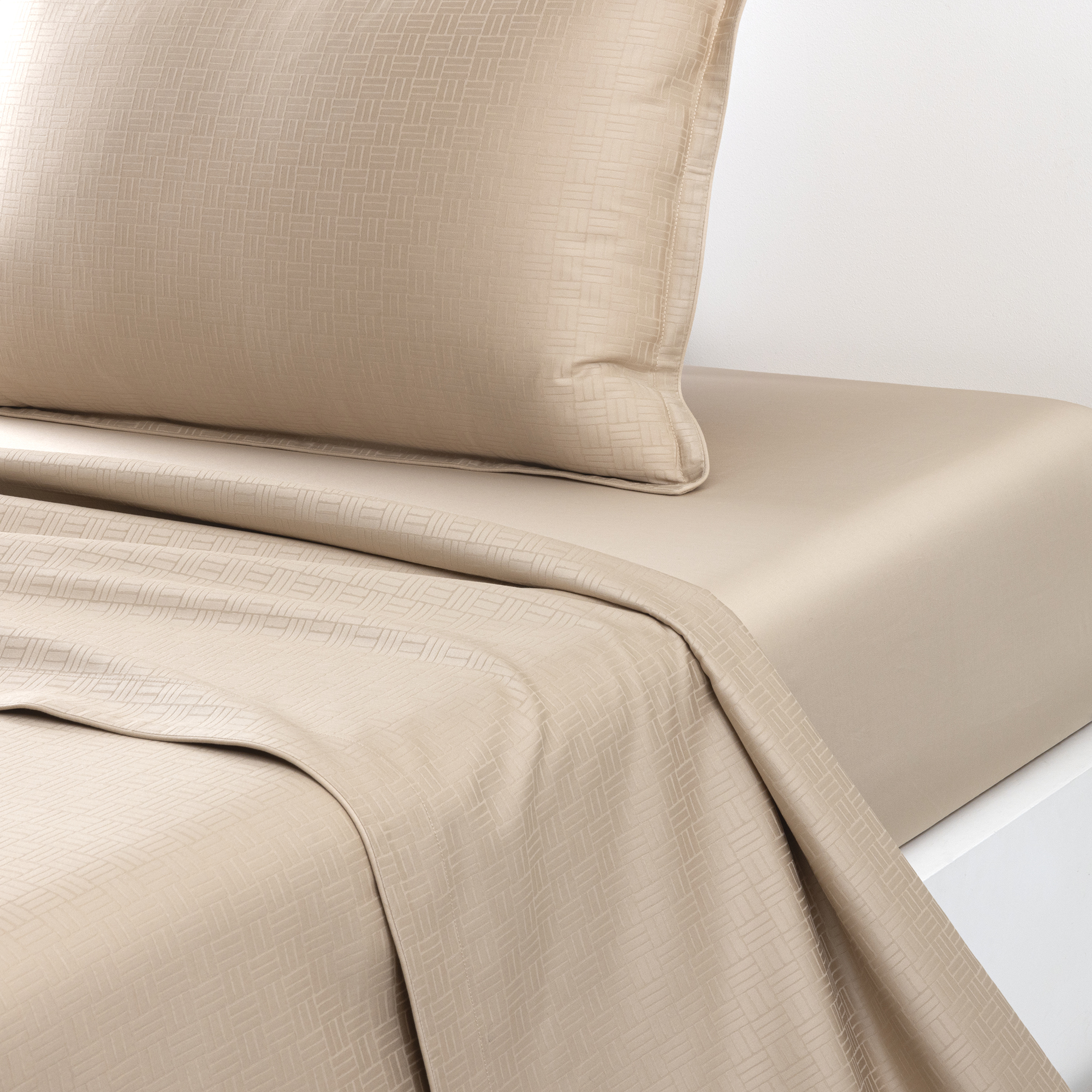 BOSS Home - Lattice fladt lagen, sesame