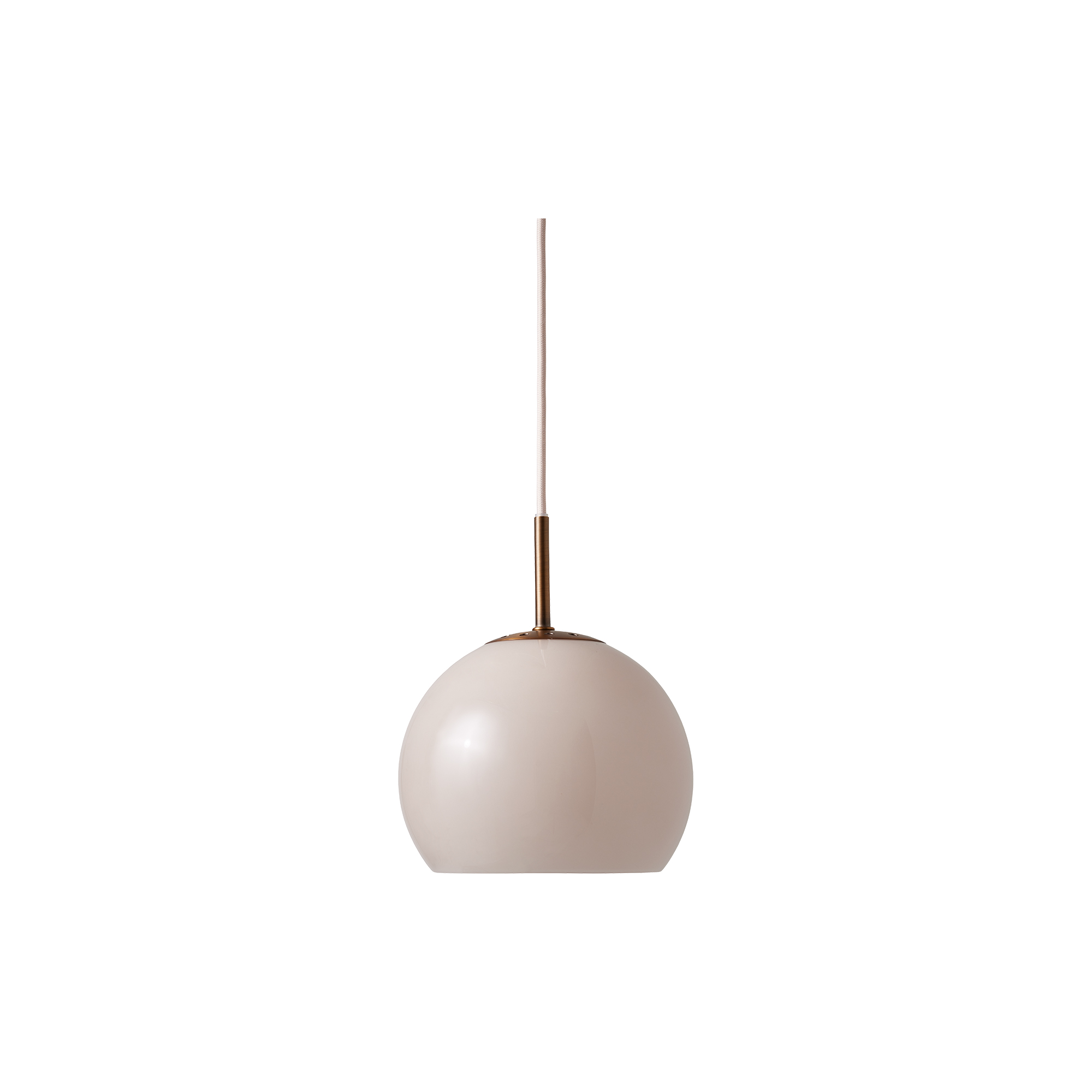 FRANDSEN - Ball Glass Pendant, sand grey
