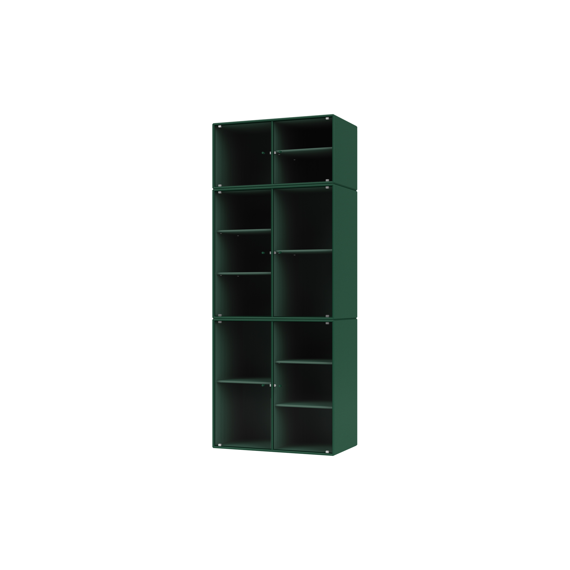 Montana Furniture - RIPPLE IV vitrineskab, 136 pine