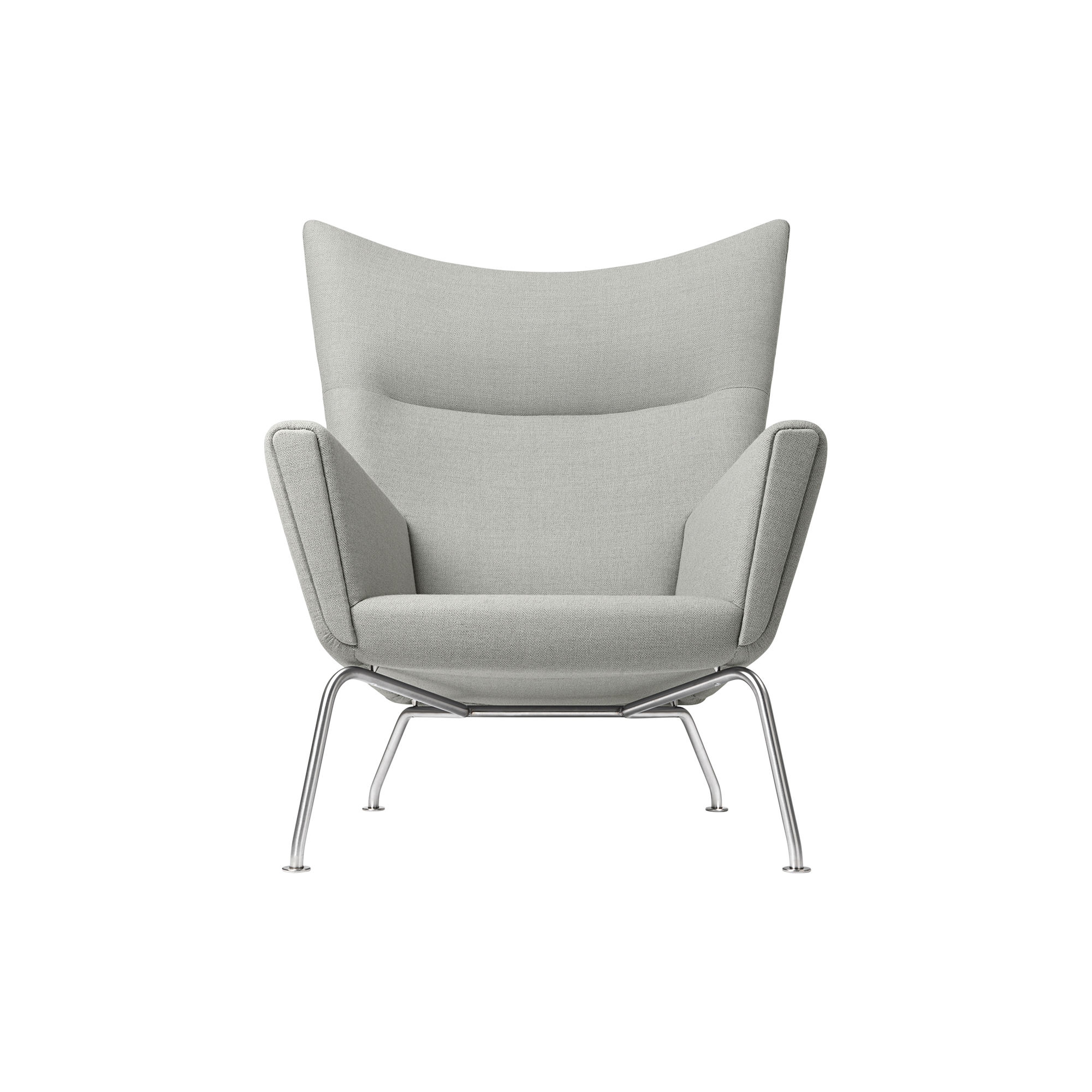 Carl Hansen & Søn - CH445 Wing Chair loungestol, Passion 13101 - H: 103 x B: 90 x D: 90 cm.
