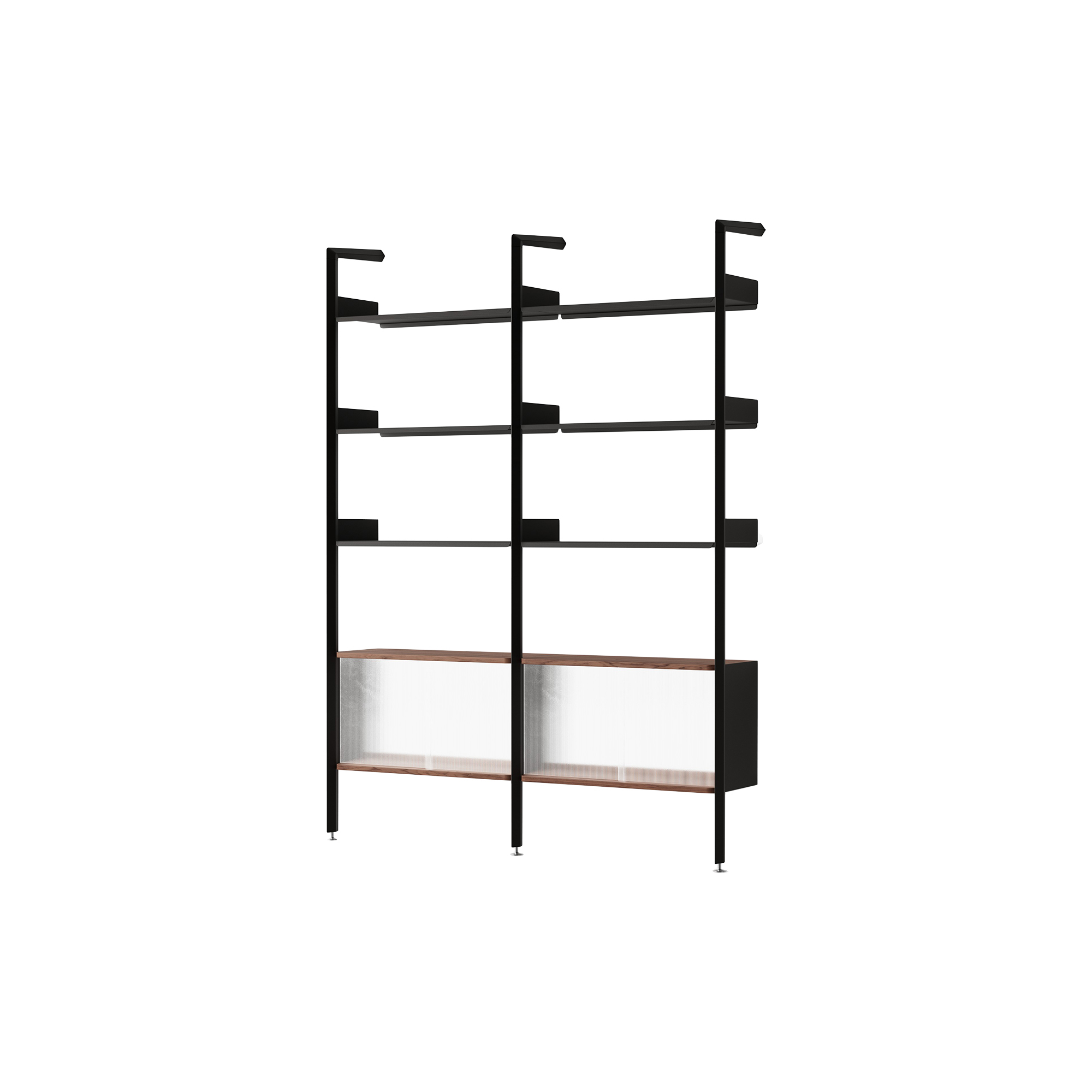 &Tradition - Rombe IF3 & IF6 Shelving System Configuration E, anthracite