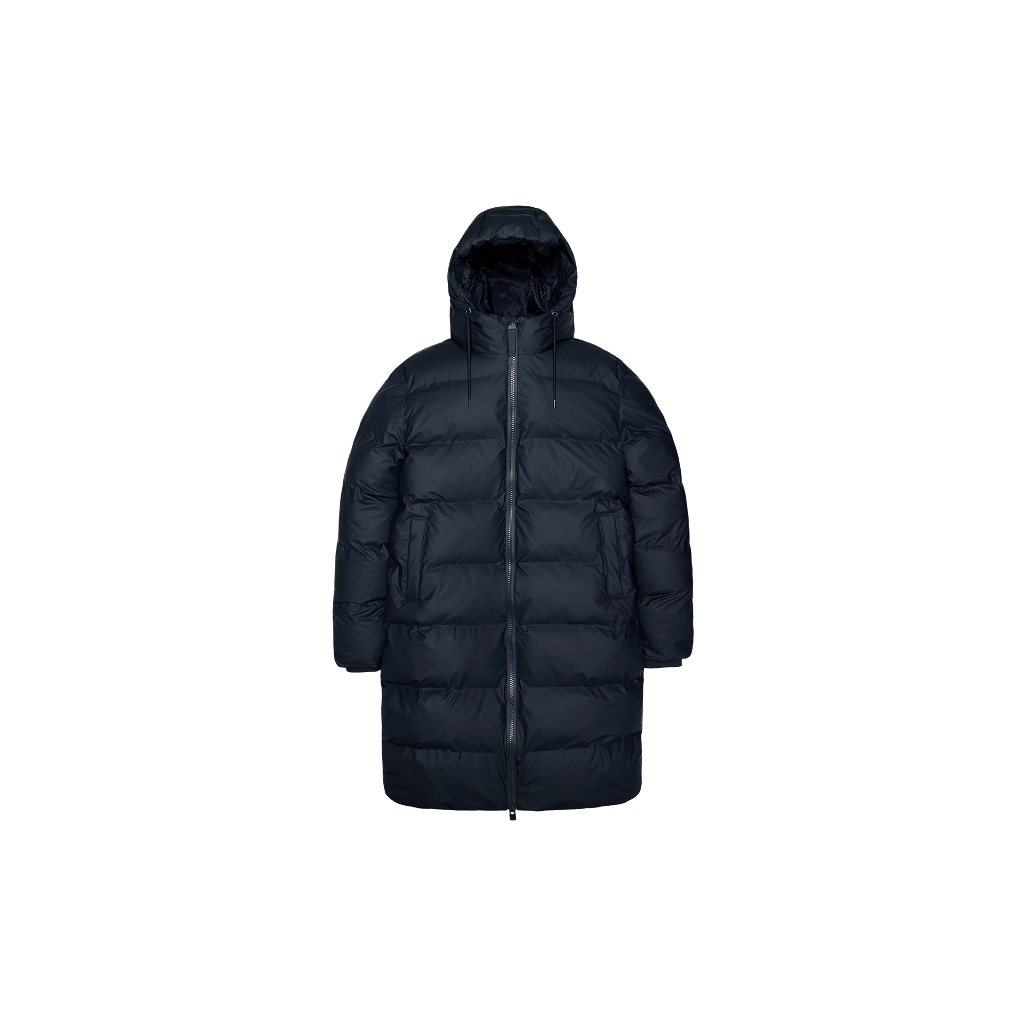 Rains - Alta Longer Puffer Jacket, navy - Str. M