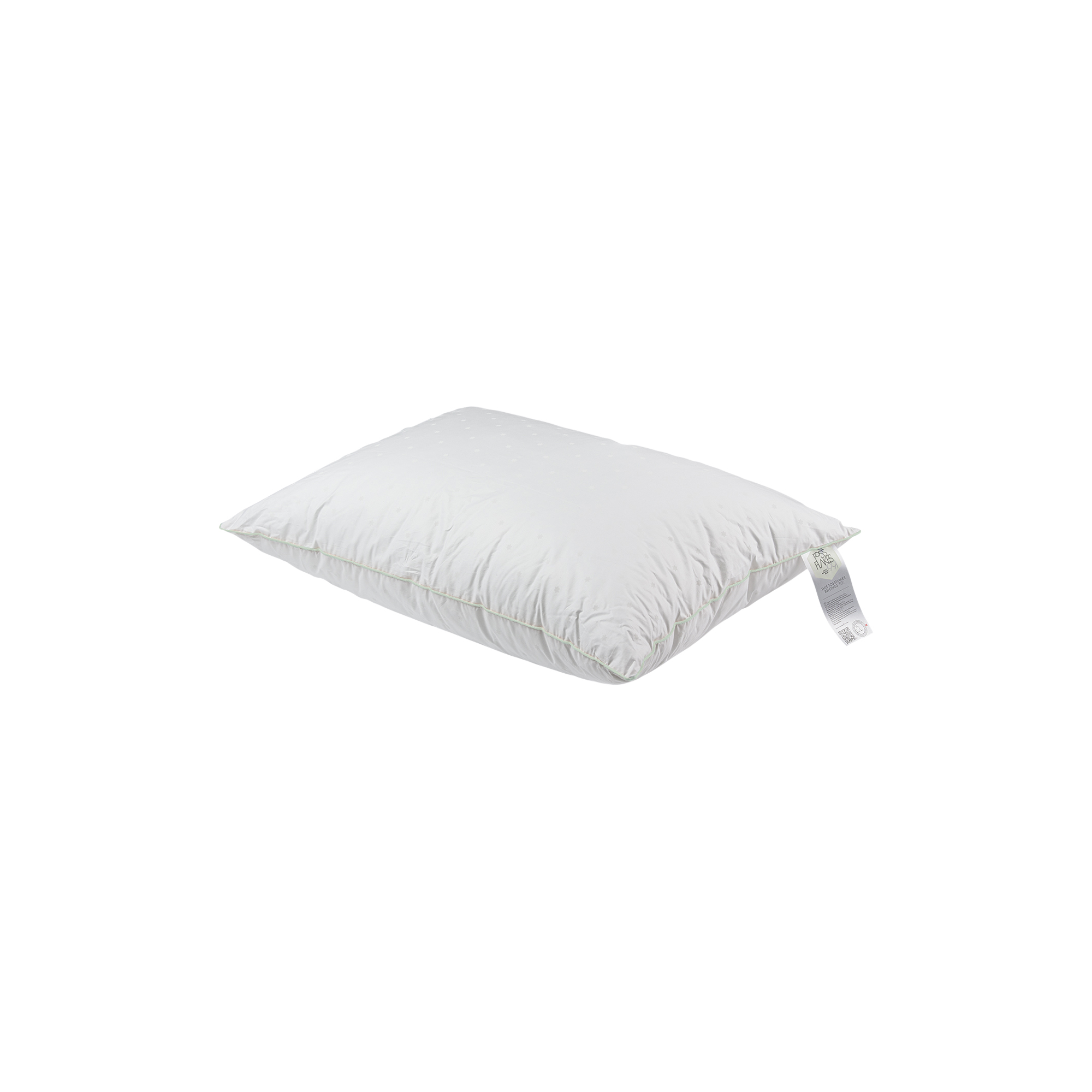 Fossflakes - Medium Low hovedpude - 60x63 cm
