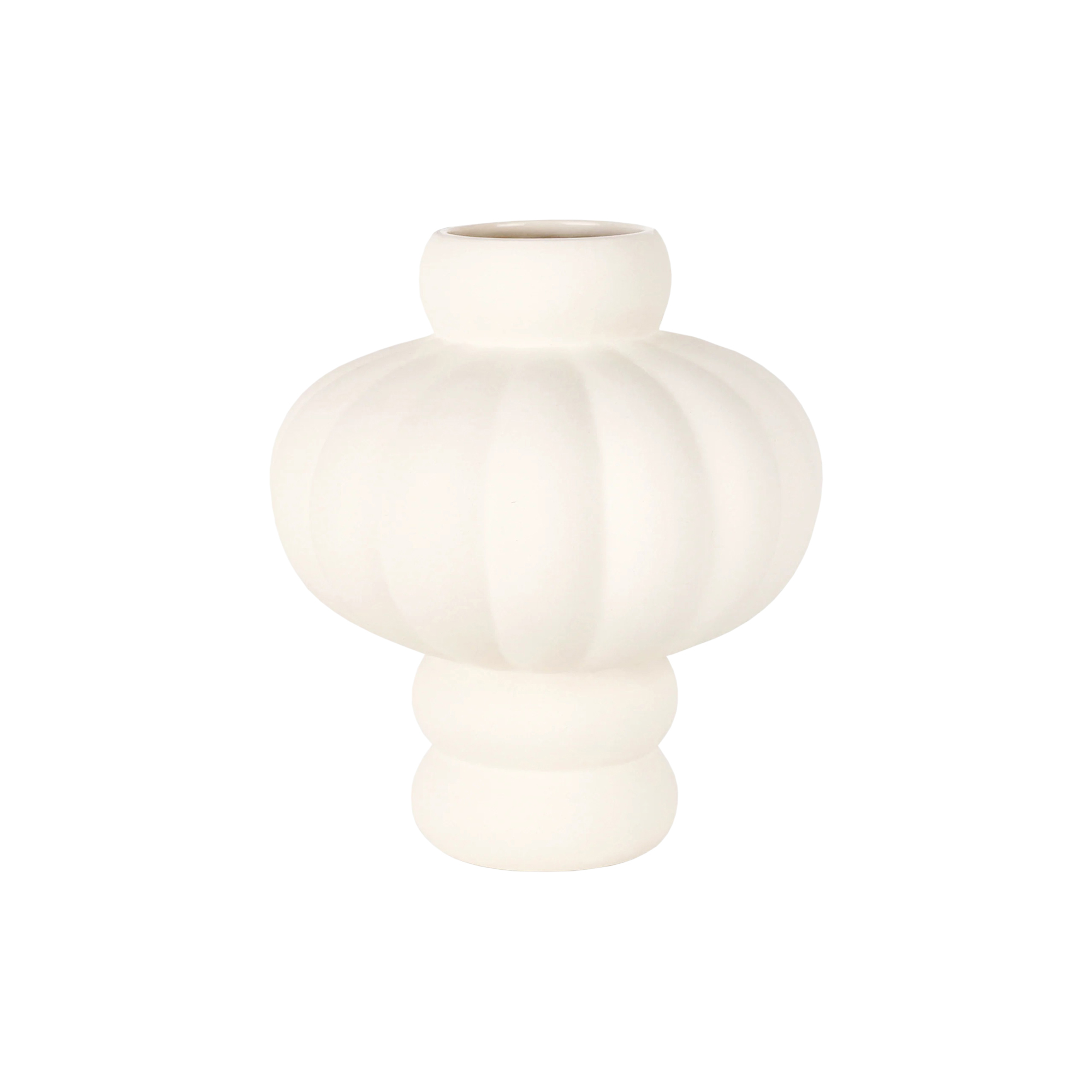 Louise Roe - Balloon Vase 08, raw white