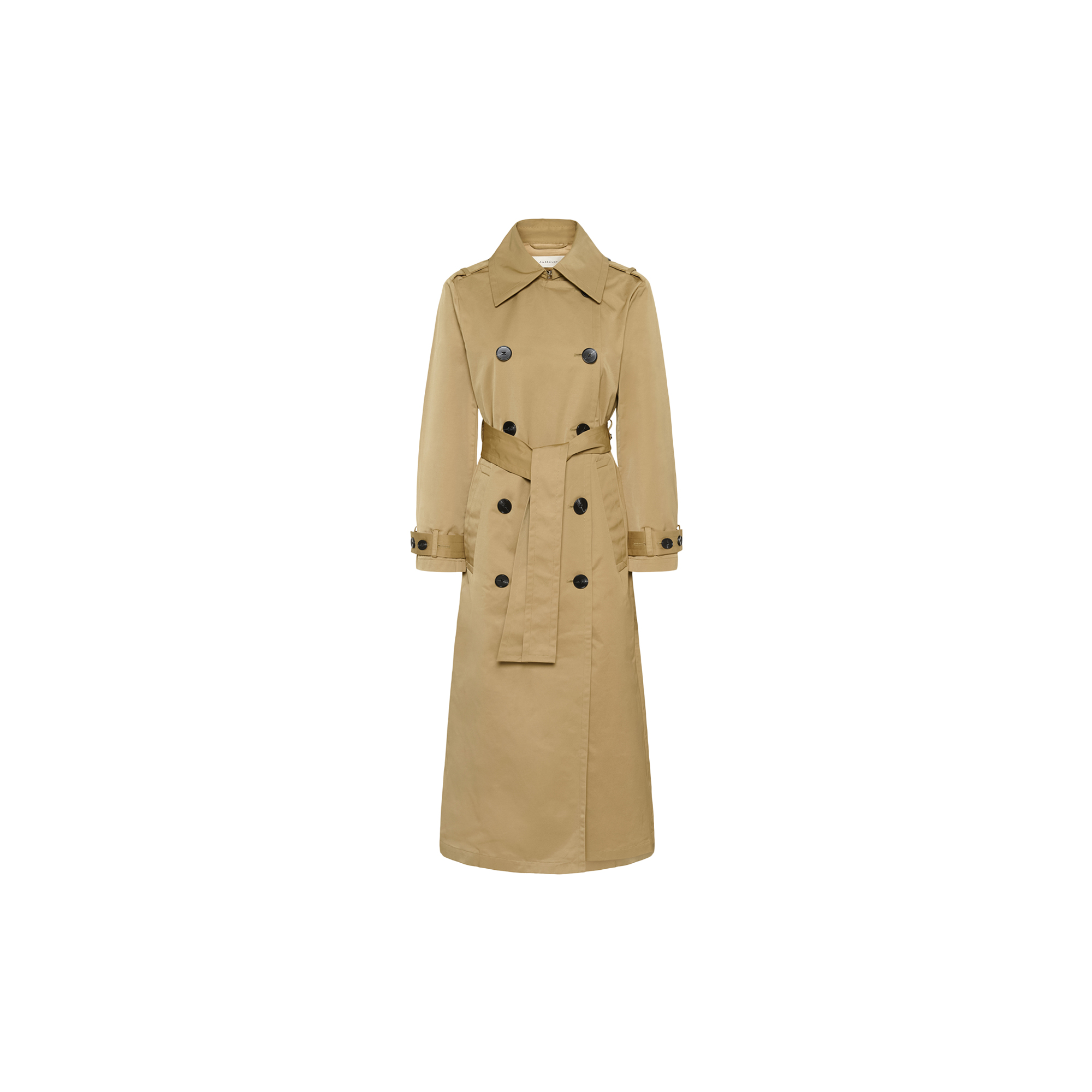 InWear - HALOIW LONG TRENCH, tannin - Str. 34