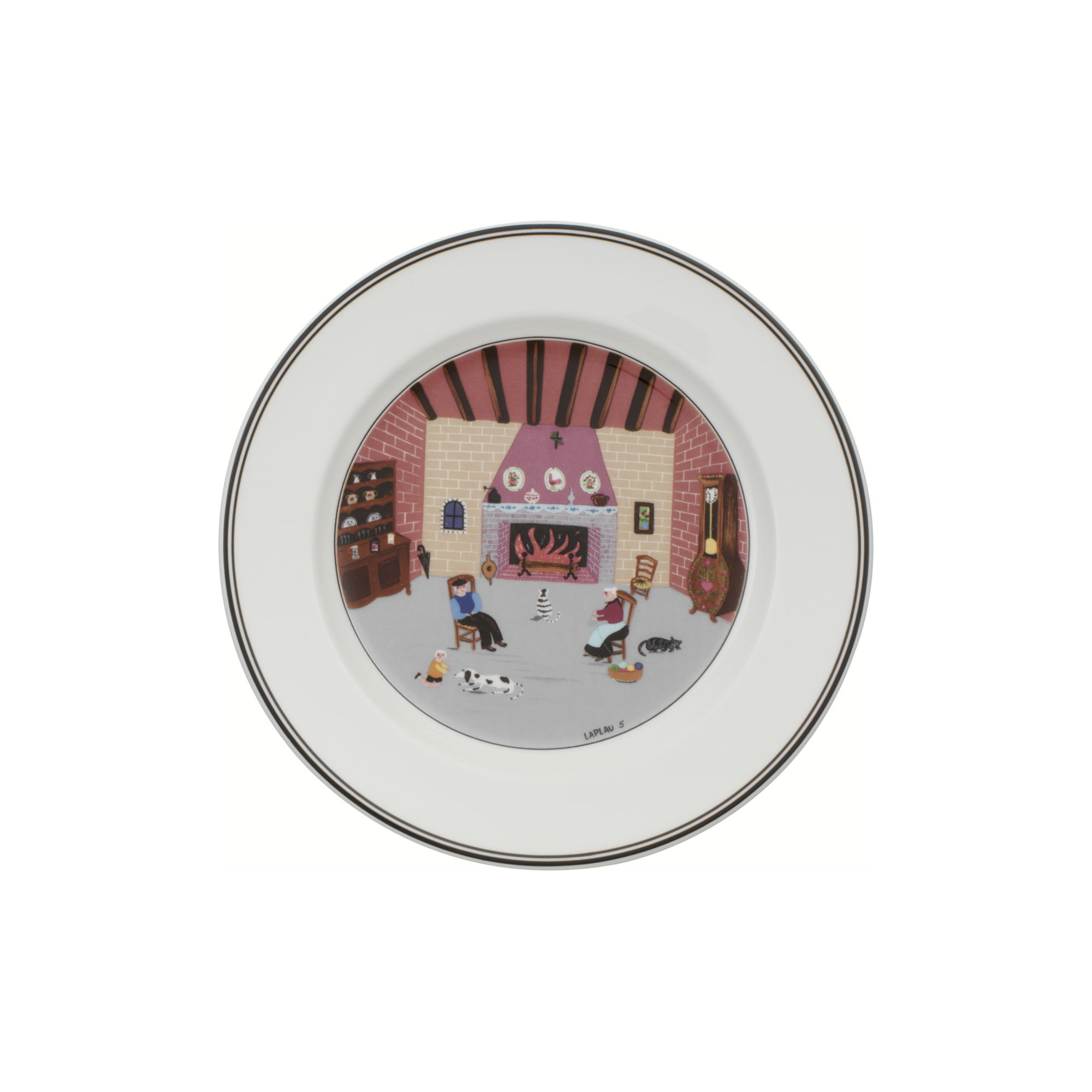 Villeroy & Boch - Design Naif tallerken Ø 21 cm, fireplace