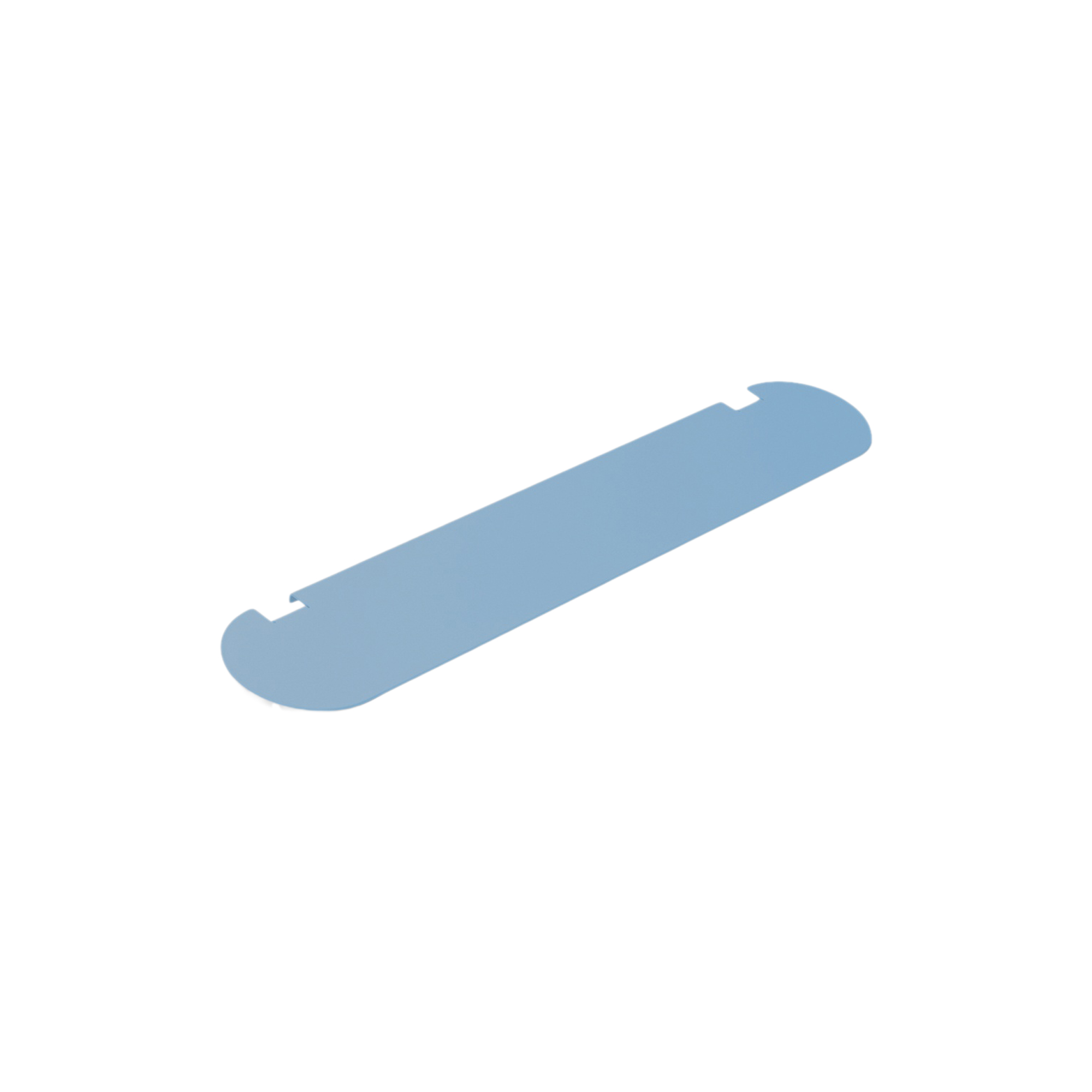 Pedestal - Pipe Shelf, powder blue