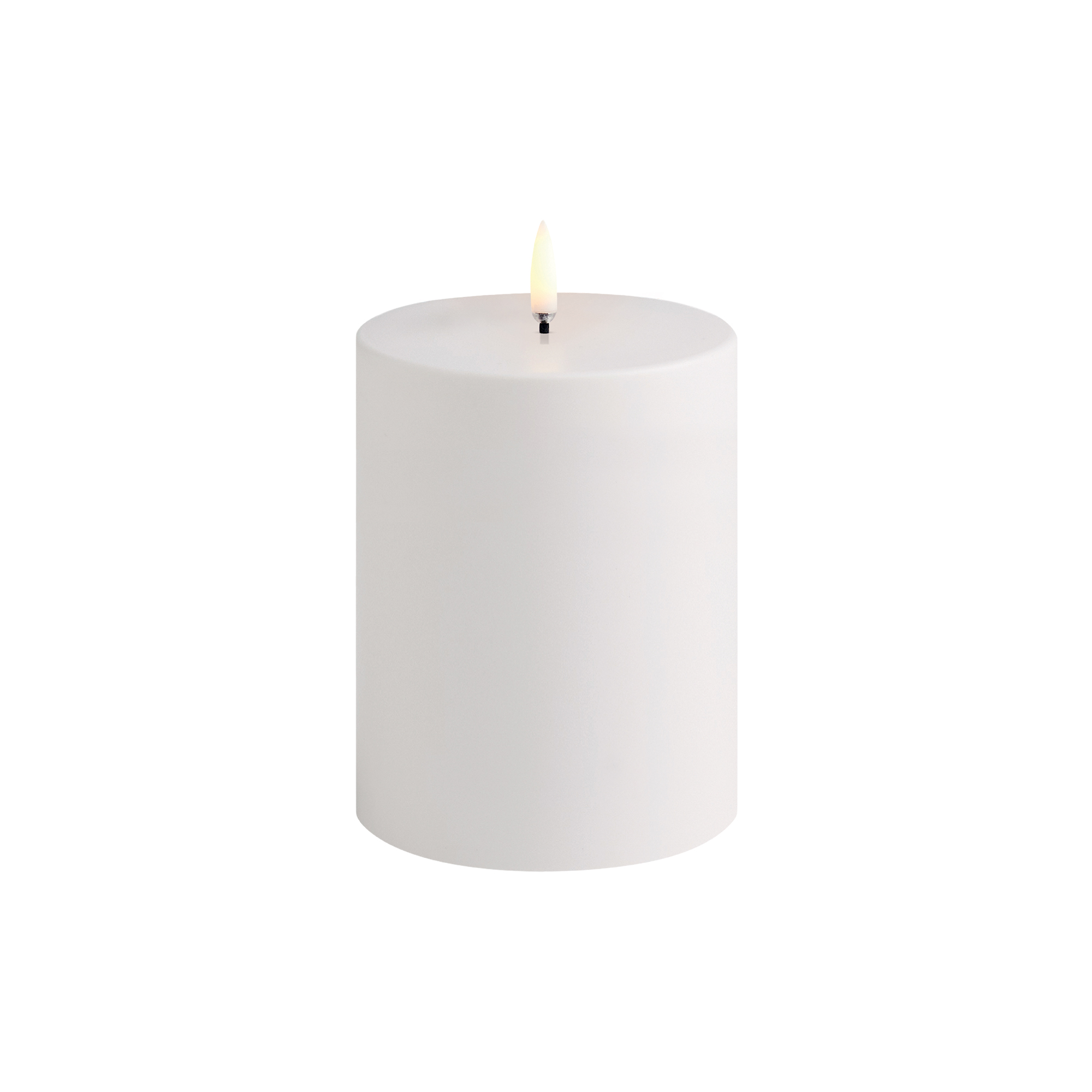 Uyuni Lighting - LED Outdoor Pillar Candle 13 cm, white, Outdoor Collection - H13 cm