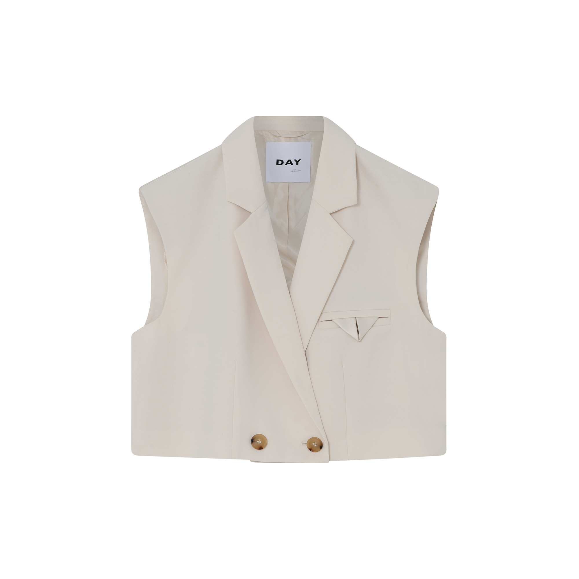 DAY Birger ét Mikkelsen - Marnie Classic Gabardine, ivory shade - Str. 34