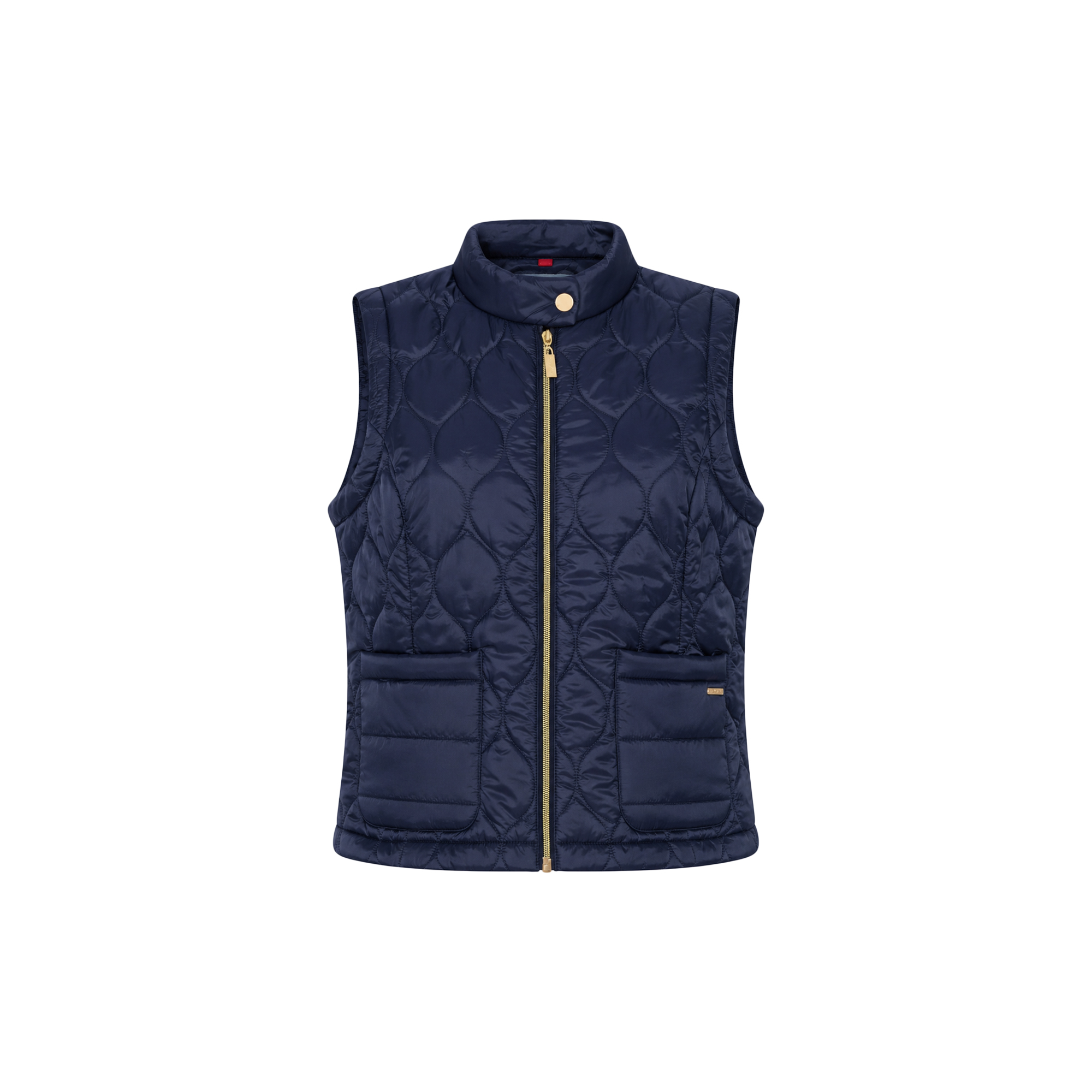 Micha - Waistcoat Autumn Love Quilt, navy - Str. 42