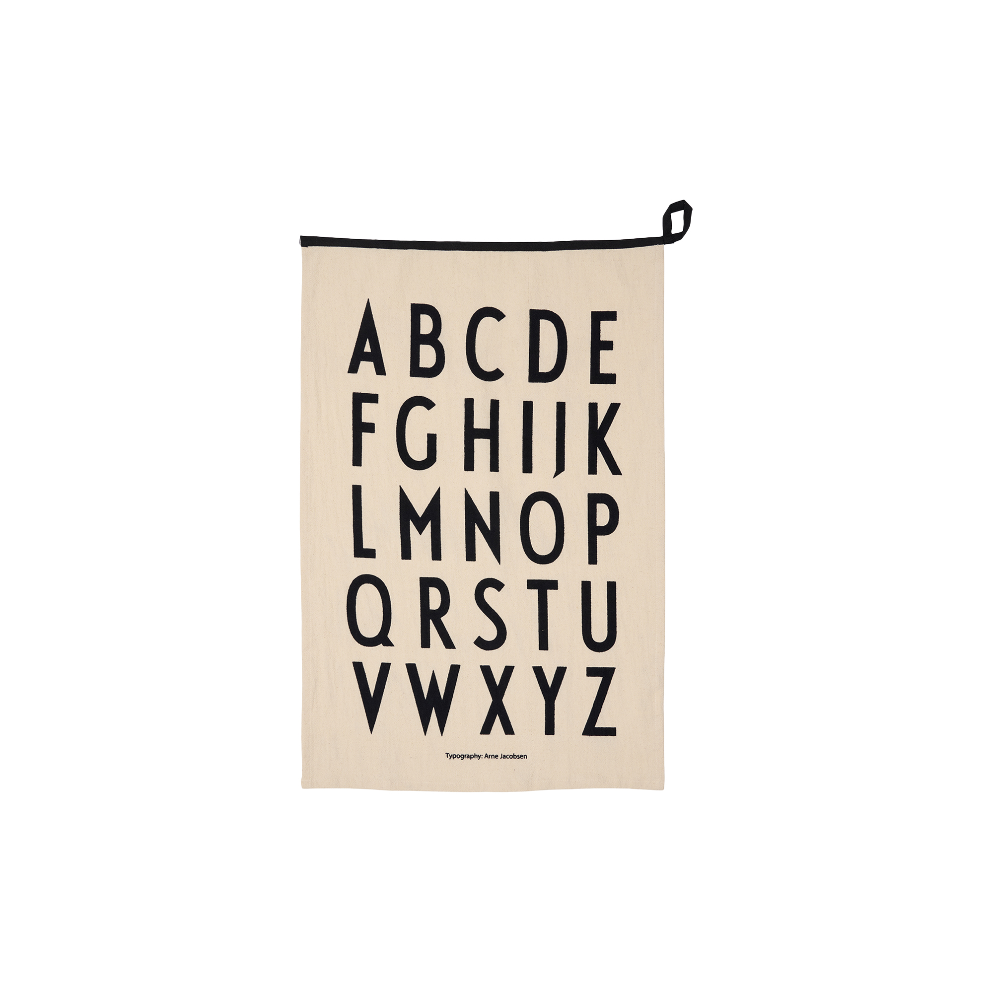 Design Letters - Premium Classic Viskestykke, black