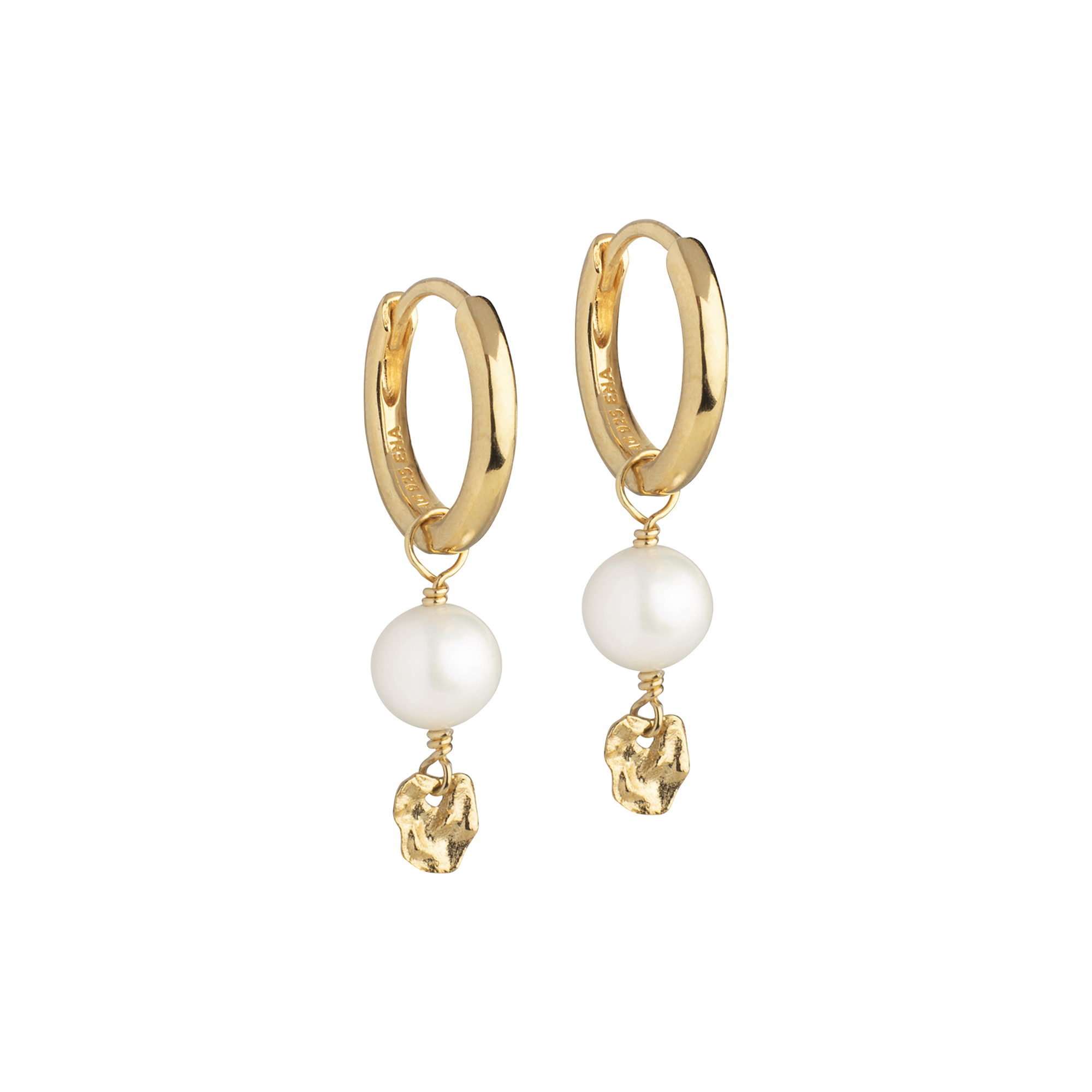 ENAMEL Copenhagen - Cara Hoops, pearls