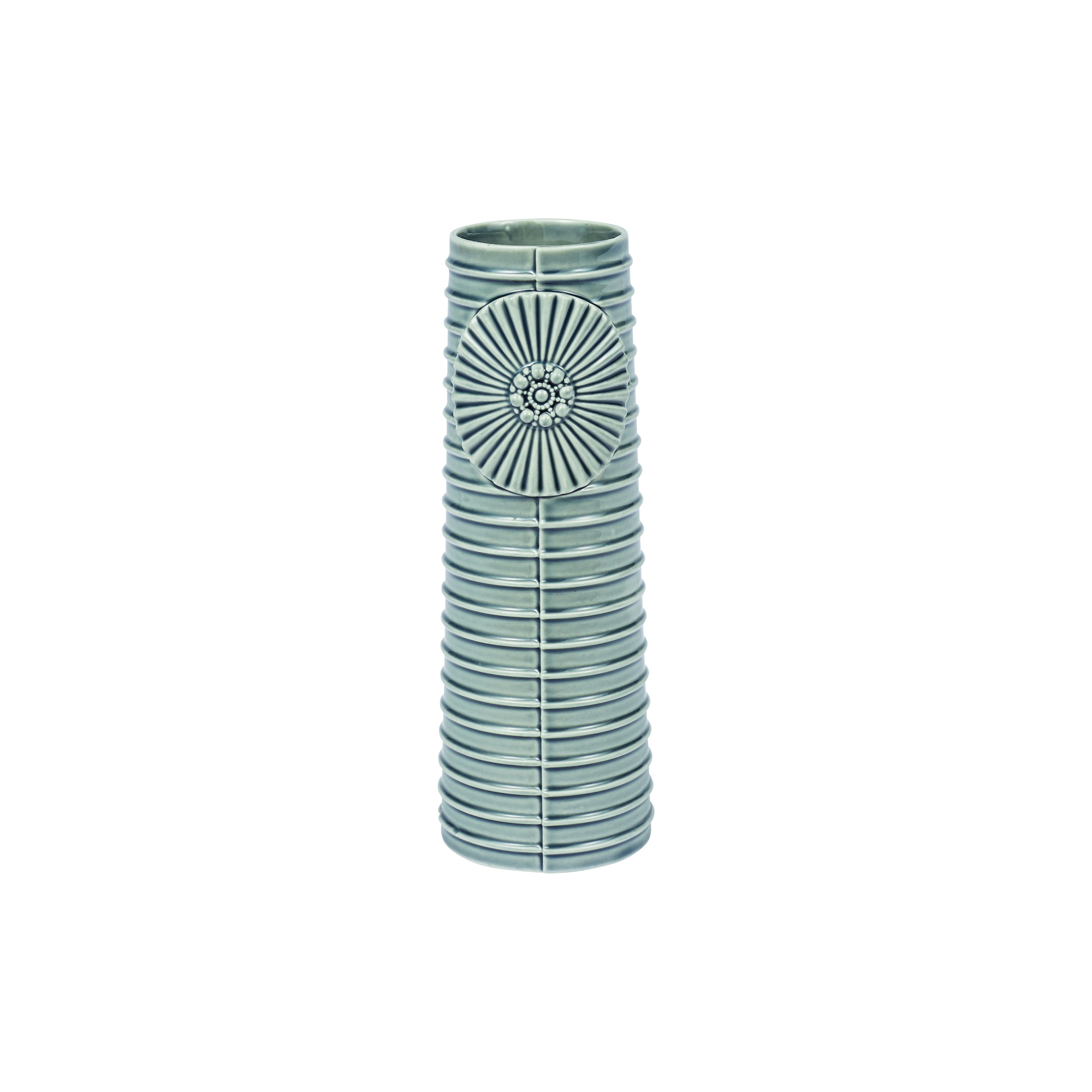 Dottir Nordic Design - Pipanella Lines vase, dark - Medium