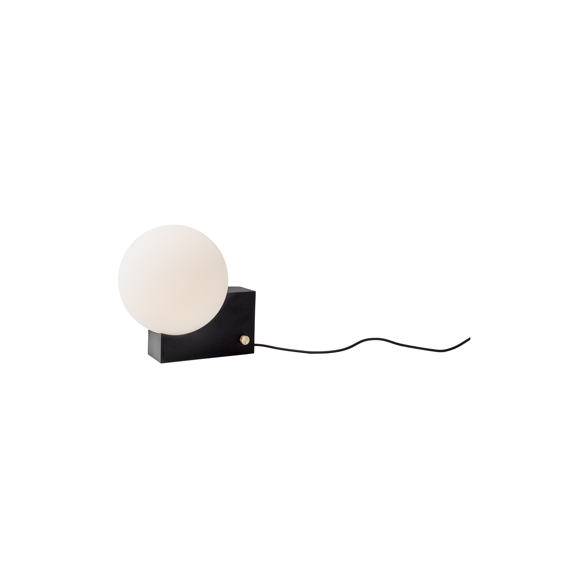 &Tradition - Journey SHY1 bord- og væglampe, black - H: 24 x L: 26 x B: 18 cm.