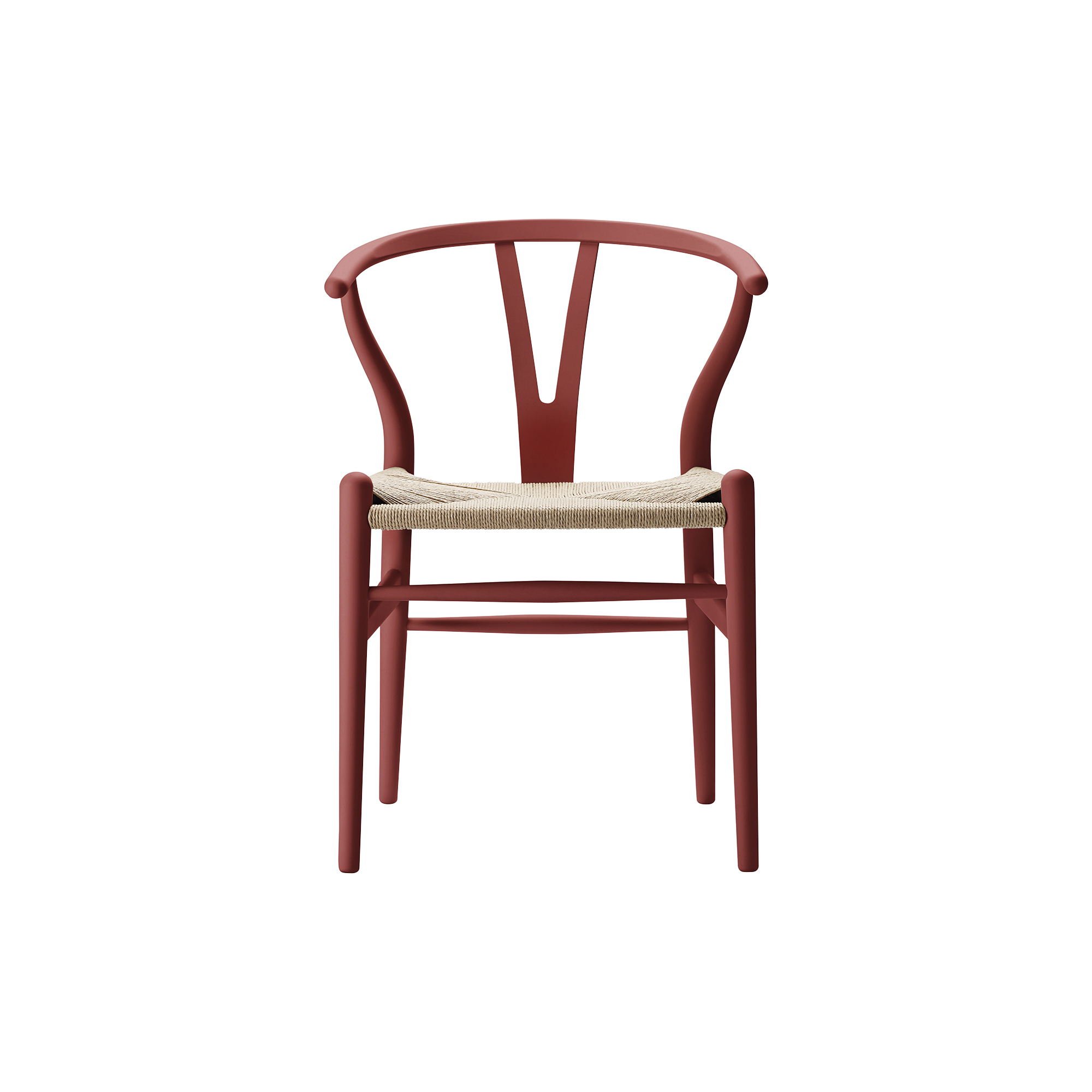 Carl Hansen & Søn - CH24 Y-stolen spisebordsstol, soft falu - H: 76 x B: 55 x D: 51 cm.