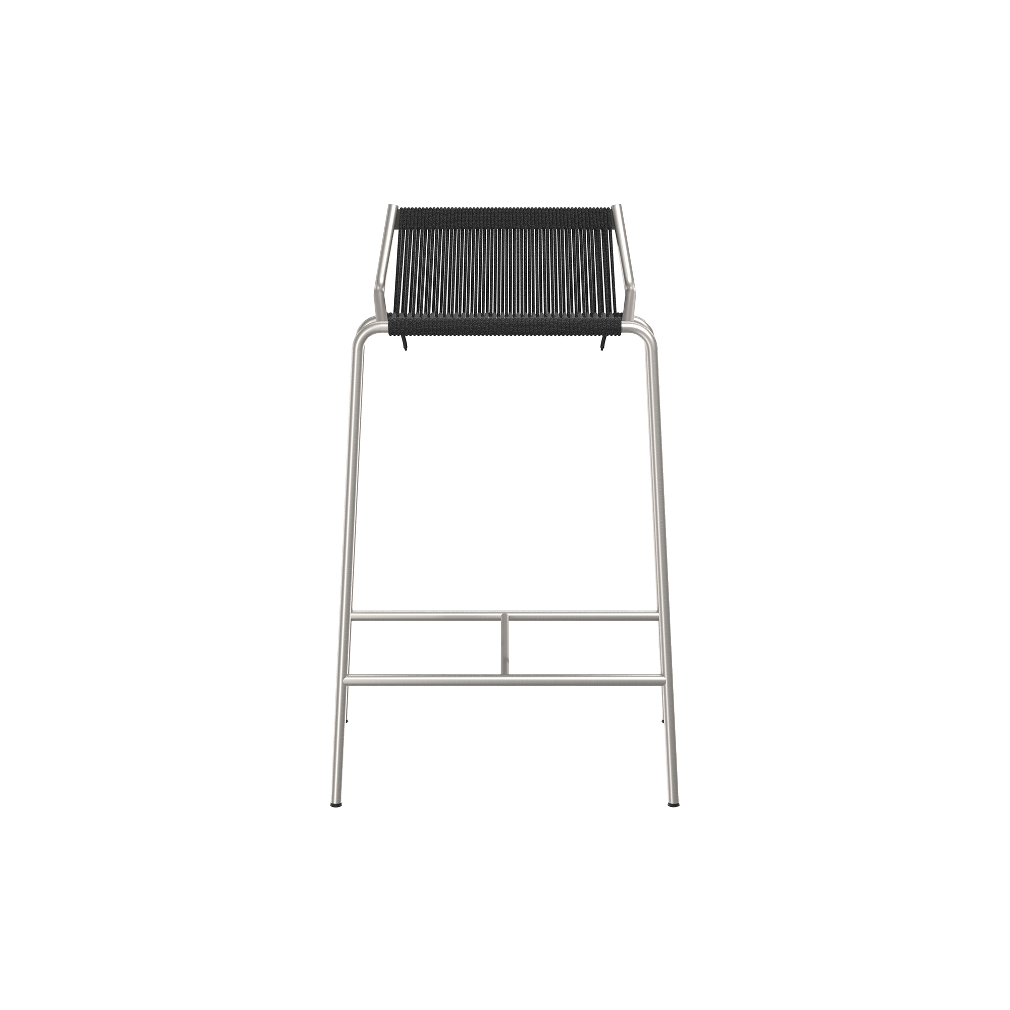 Thorup Copenhagen - Noel Counter Chair, steel/black - H67 cm