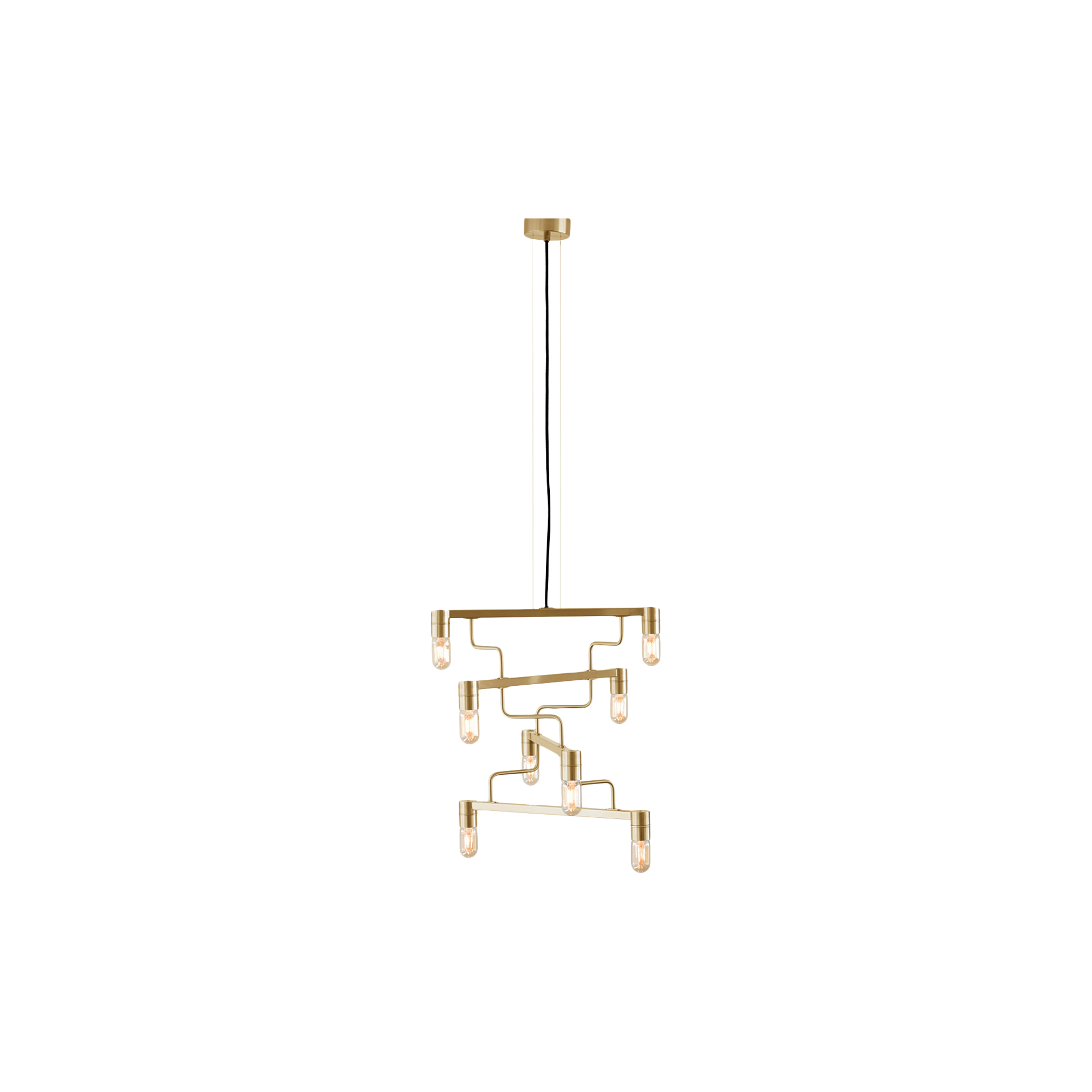 Rubn - Kennedy Chandelier, brass