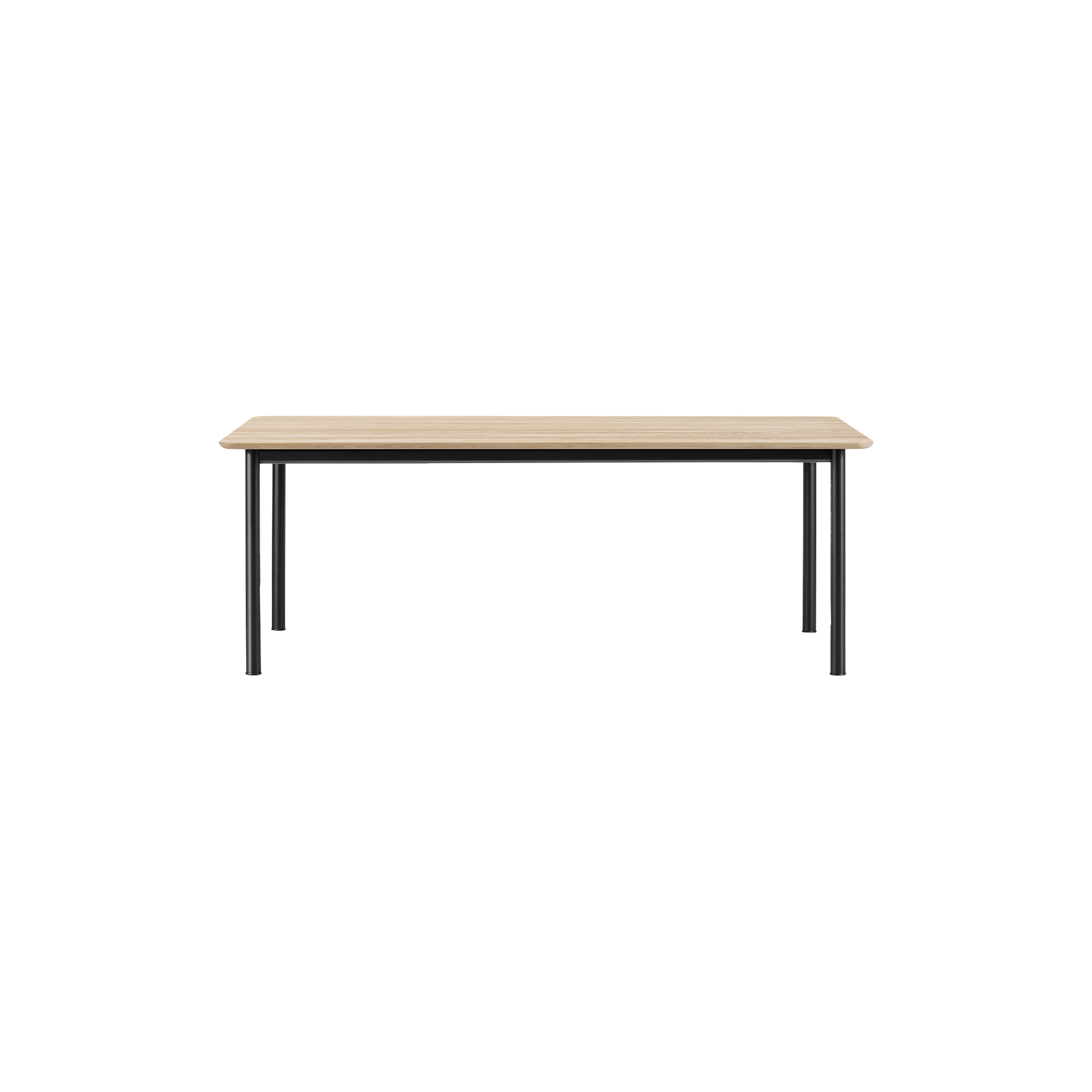 Fredericia Furniture - Plan Table, light oiled oak/black