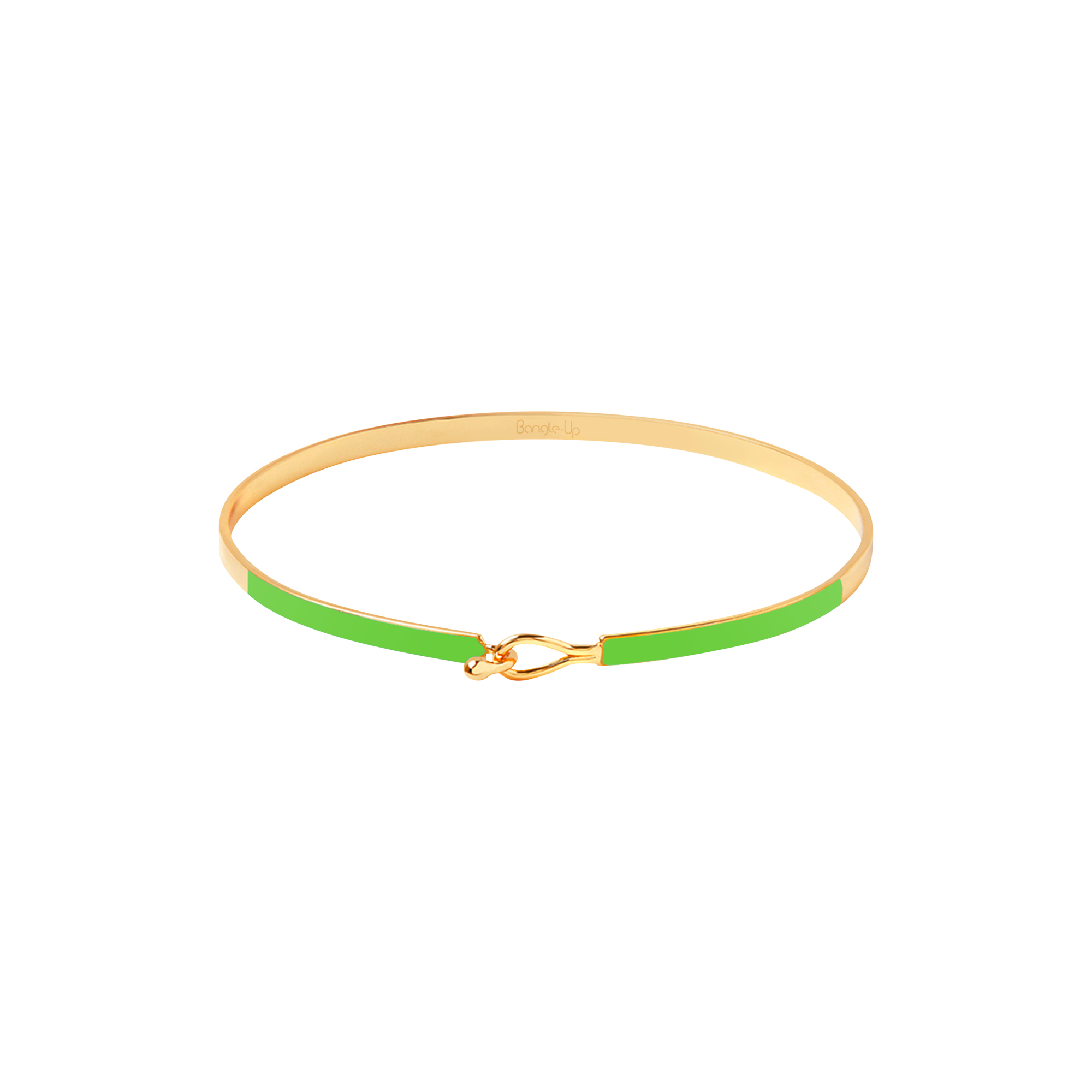 bangle up - LILY Bracelet, granny green - One-size