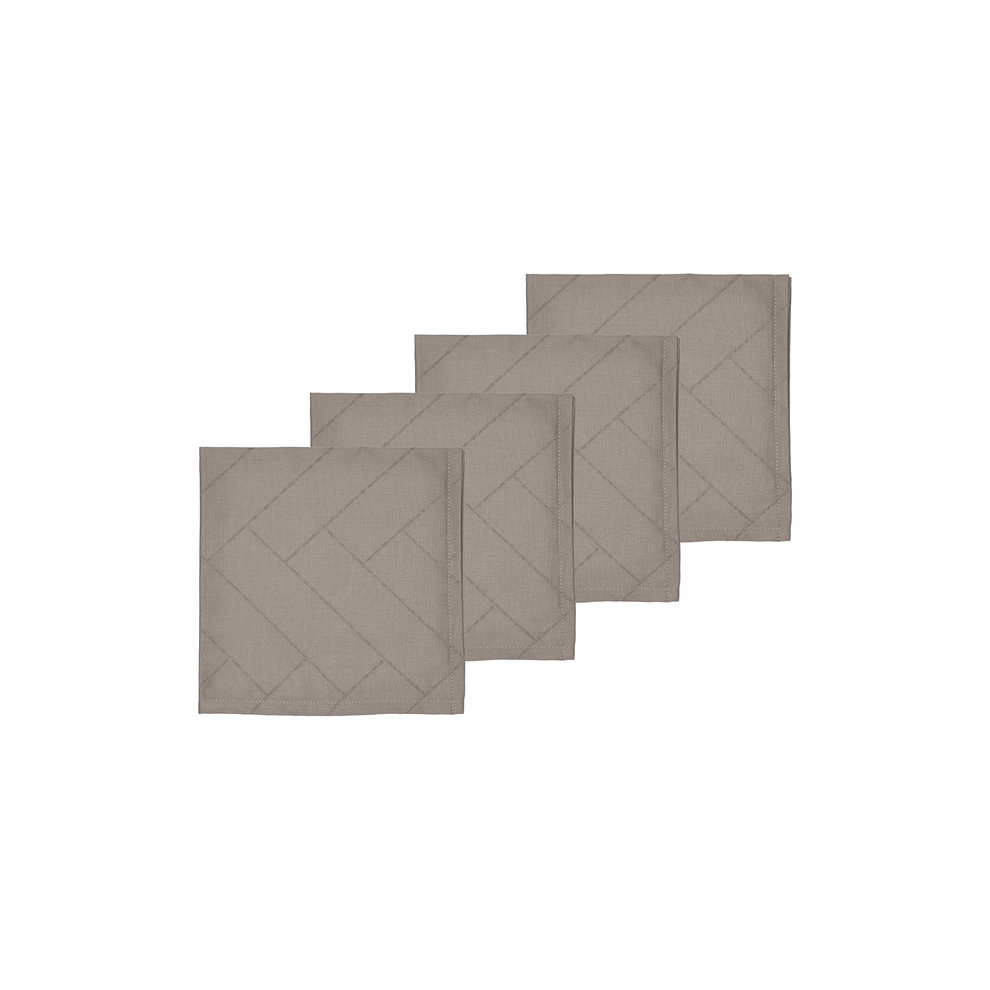 Södahl - Tiles serviet, taupe