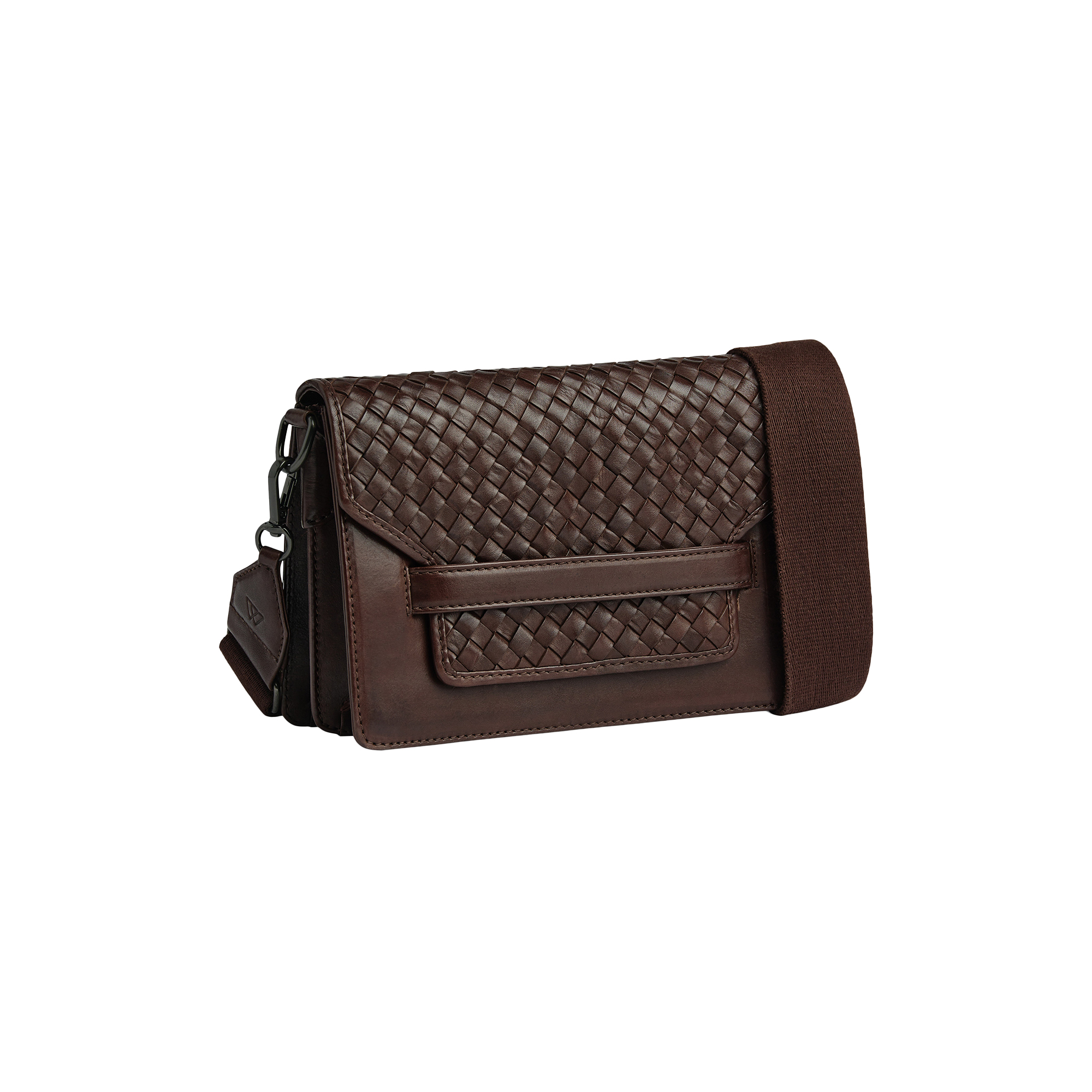 Markberg - ArabellaMBG Crossb. Bag Weave, dark brown