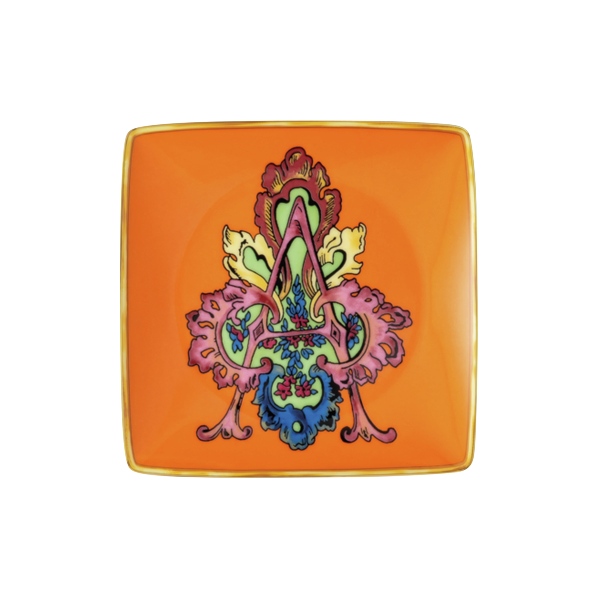 Rosenthal x Versace - Versace Alphabet Dish A, Alphabet Collection