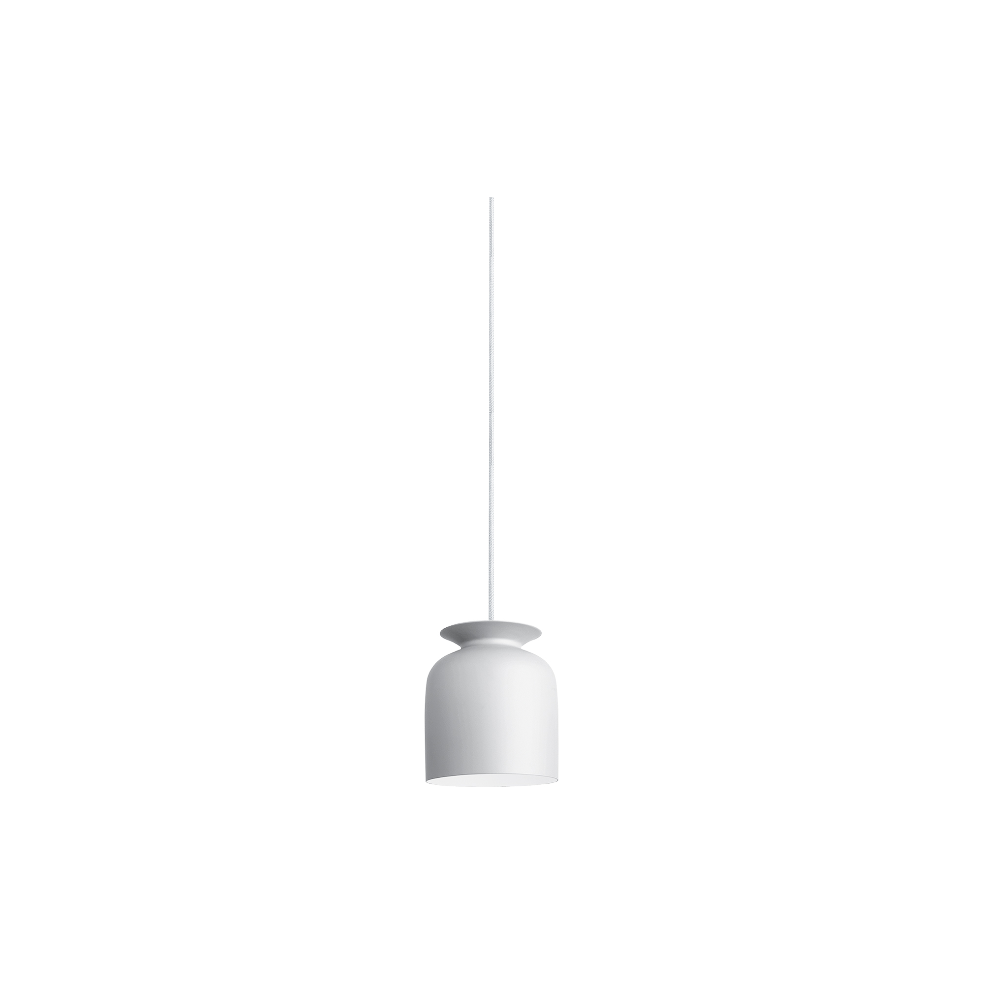 GUBI - Ronde Pendant, white matt - H: 24 x Ø 20 cm.