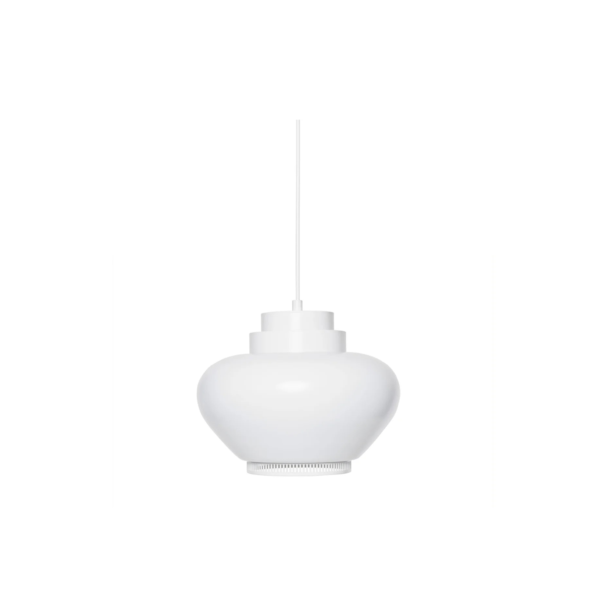 Artek - Pendant Light A333 “Turnip“, white/white