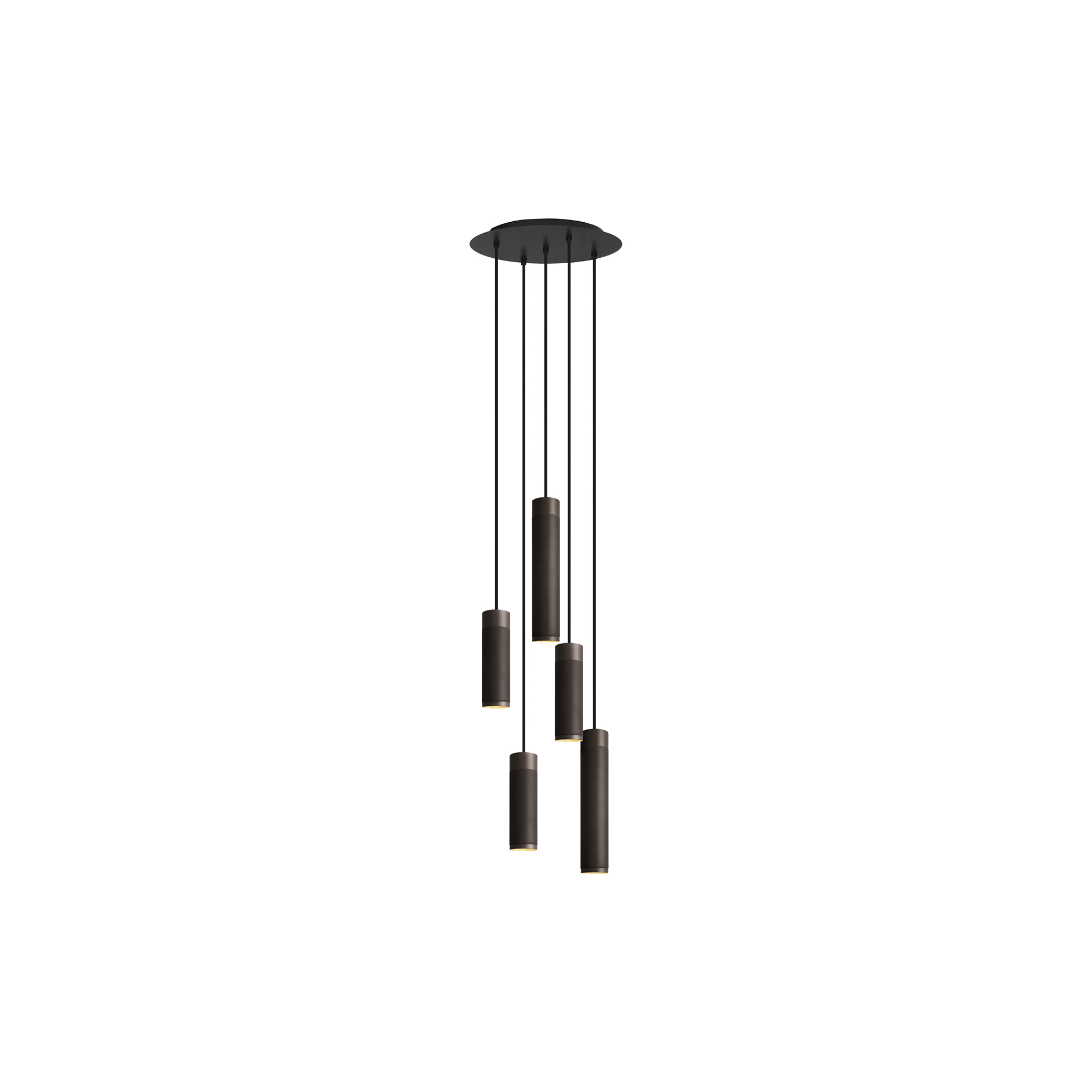 Thorup Copenhagen - Patrone Cluster Ceiling Lamp Large, browned brass