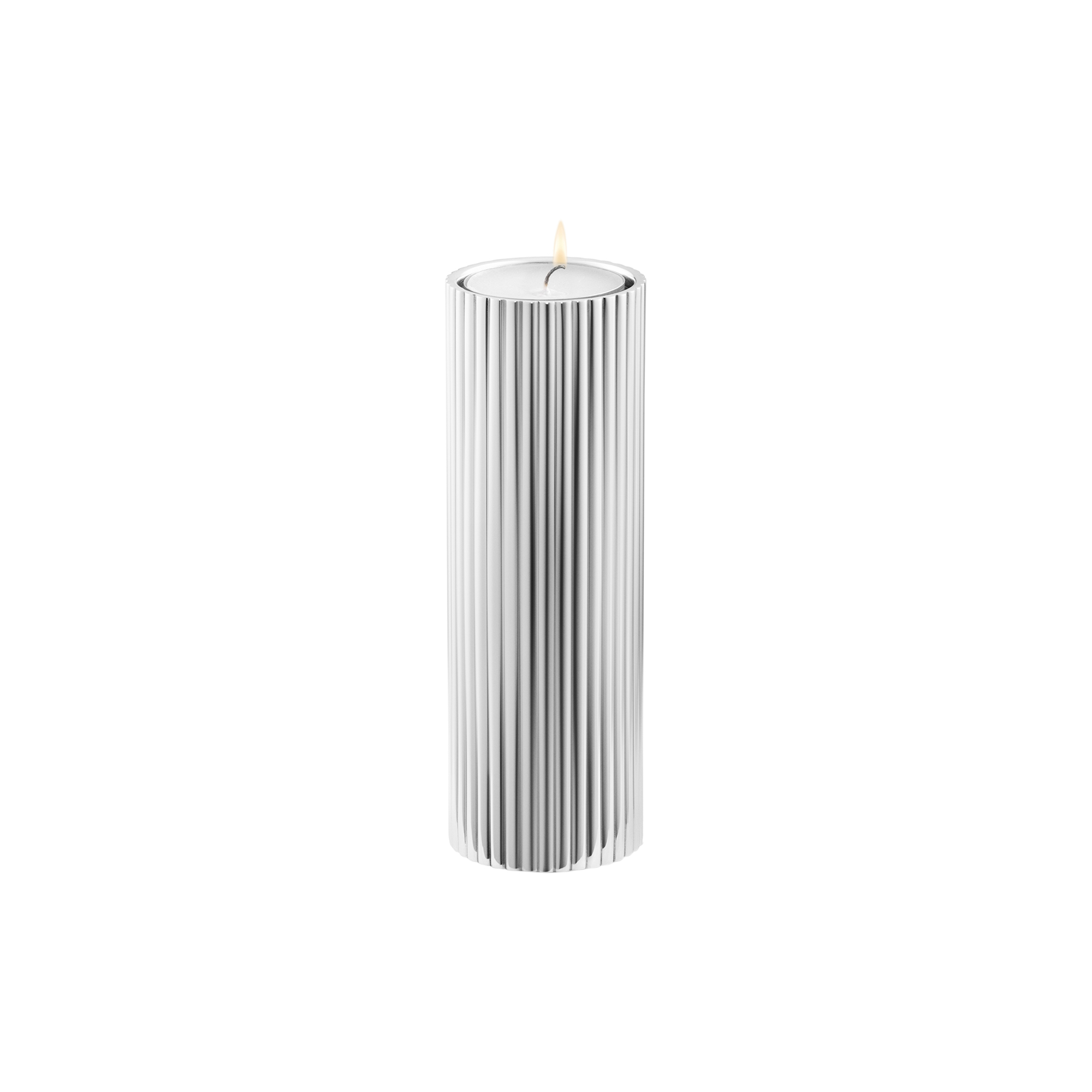 Georg Jensen - Bernadotte fyrfadsstage - H: 14 x Ø 5 cm.