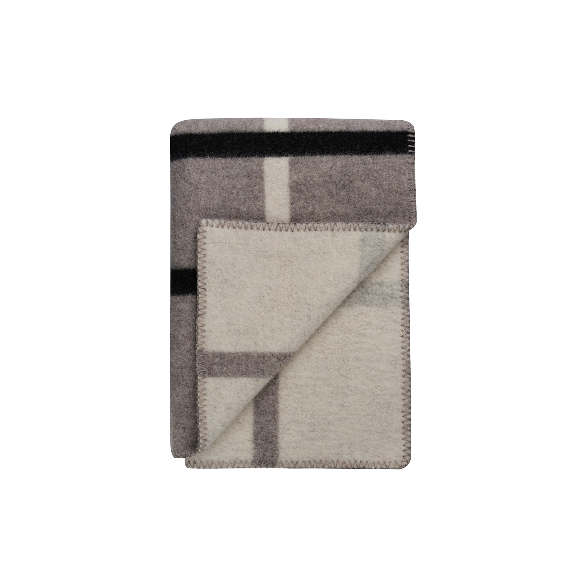 Røros Tweed - KNUT Throw, dove grey