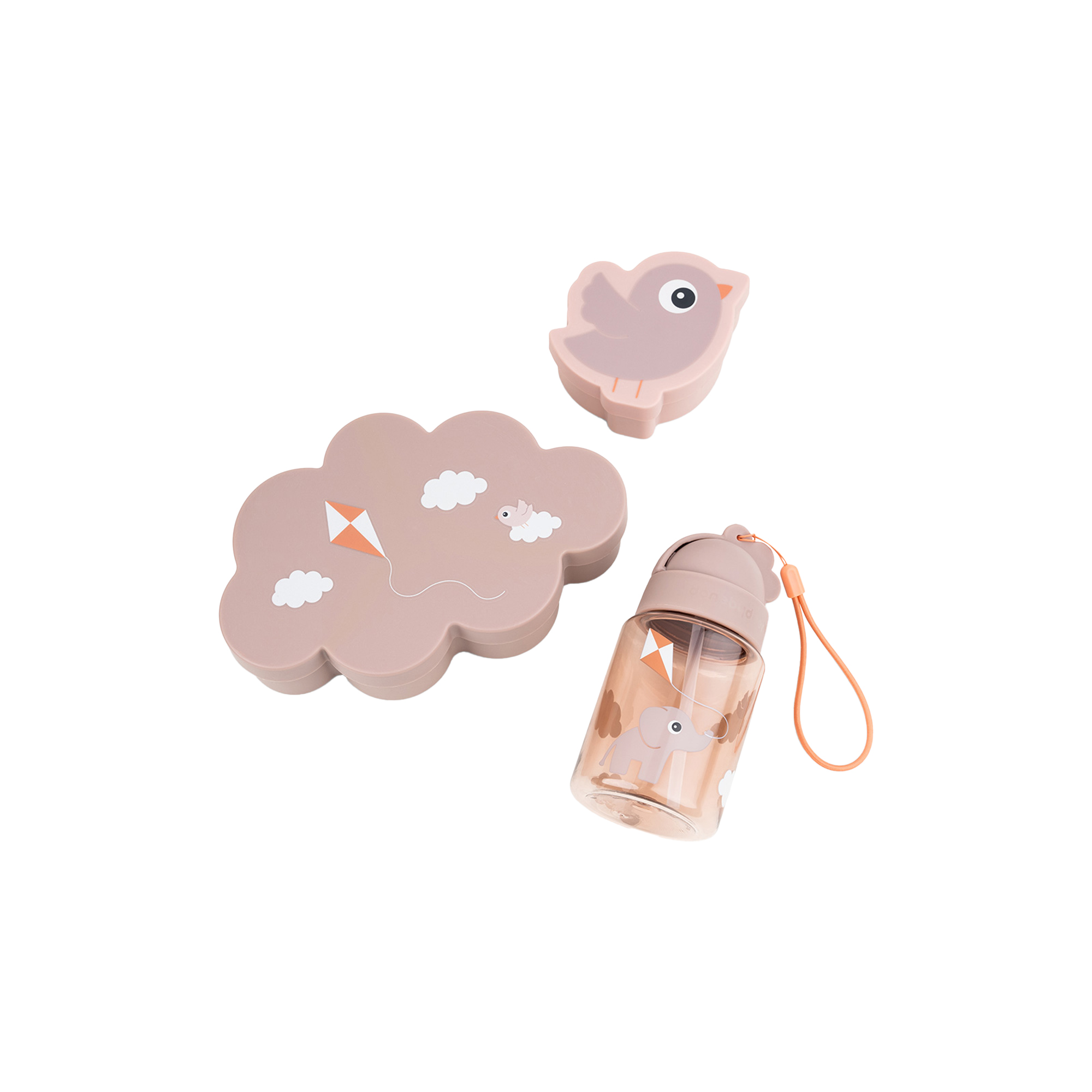 Done by Deer - Playground snack & madkasse med drikkedunk, powder