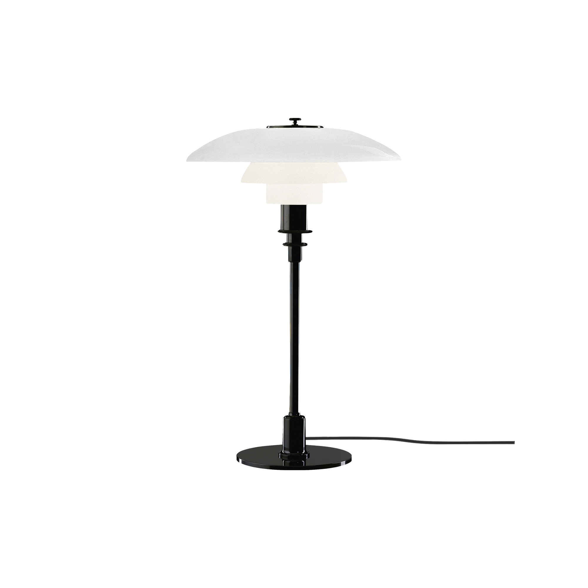 Louis Poulsen - PH 3/2 bordlampe, black metallised